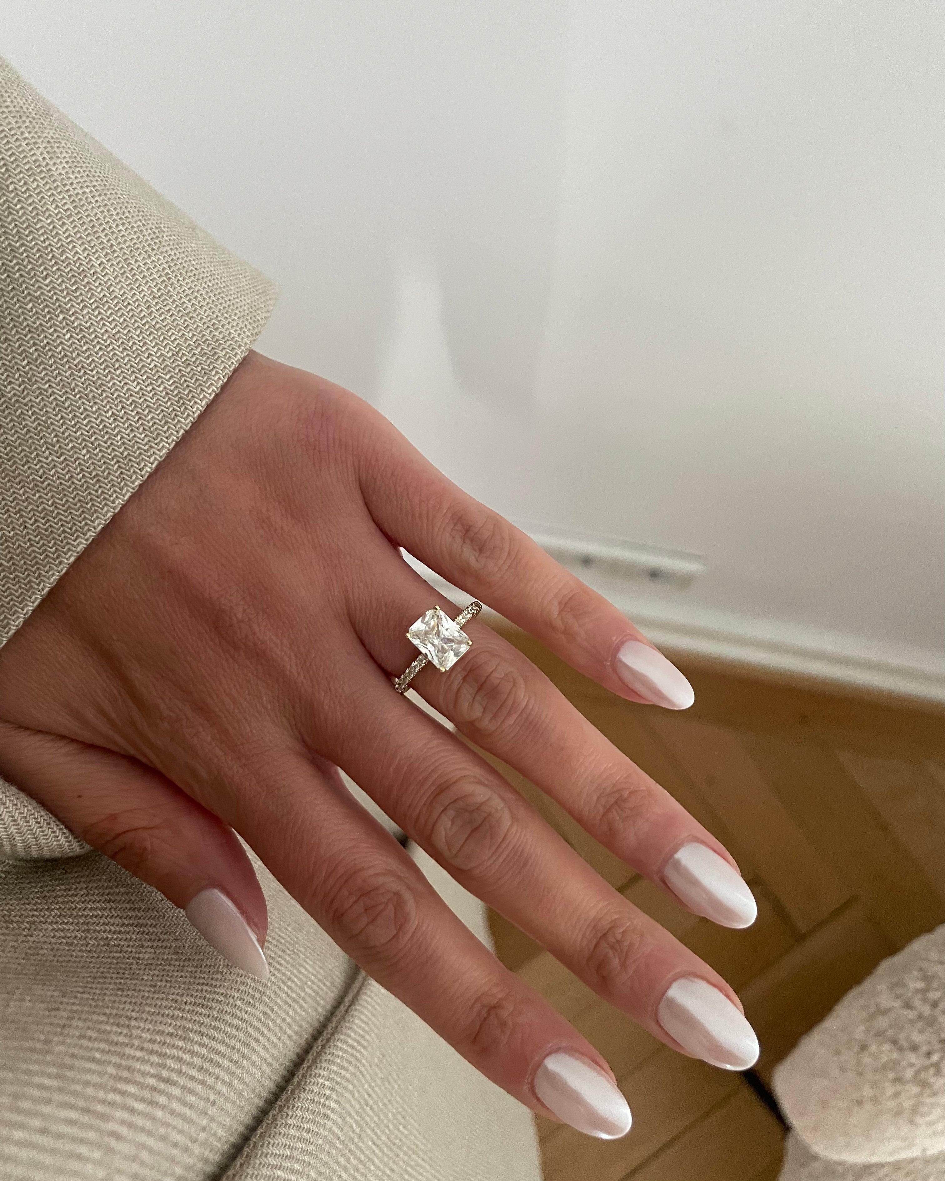 Ring VIP Princess -14K vergoldet