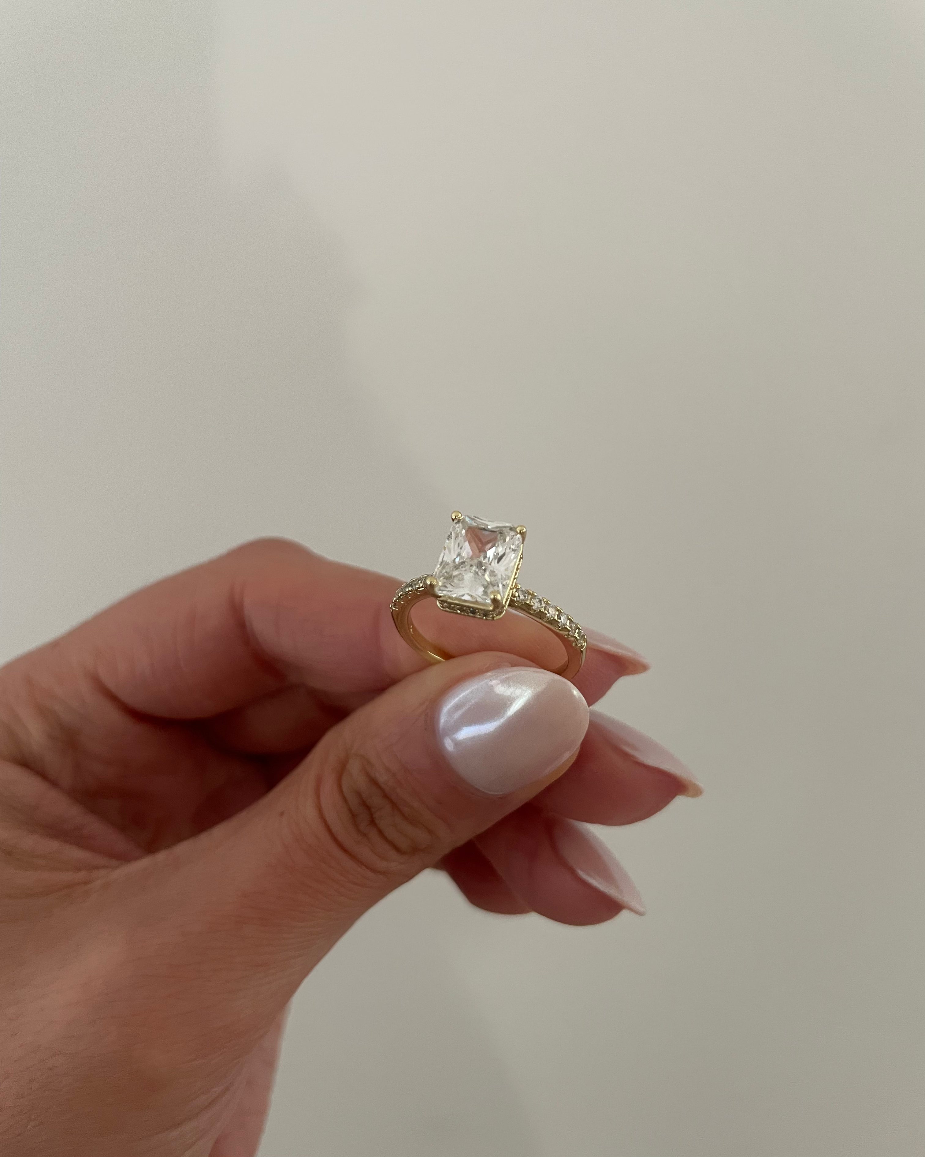 Ring VIP Princess -14K vergoldet