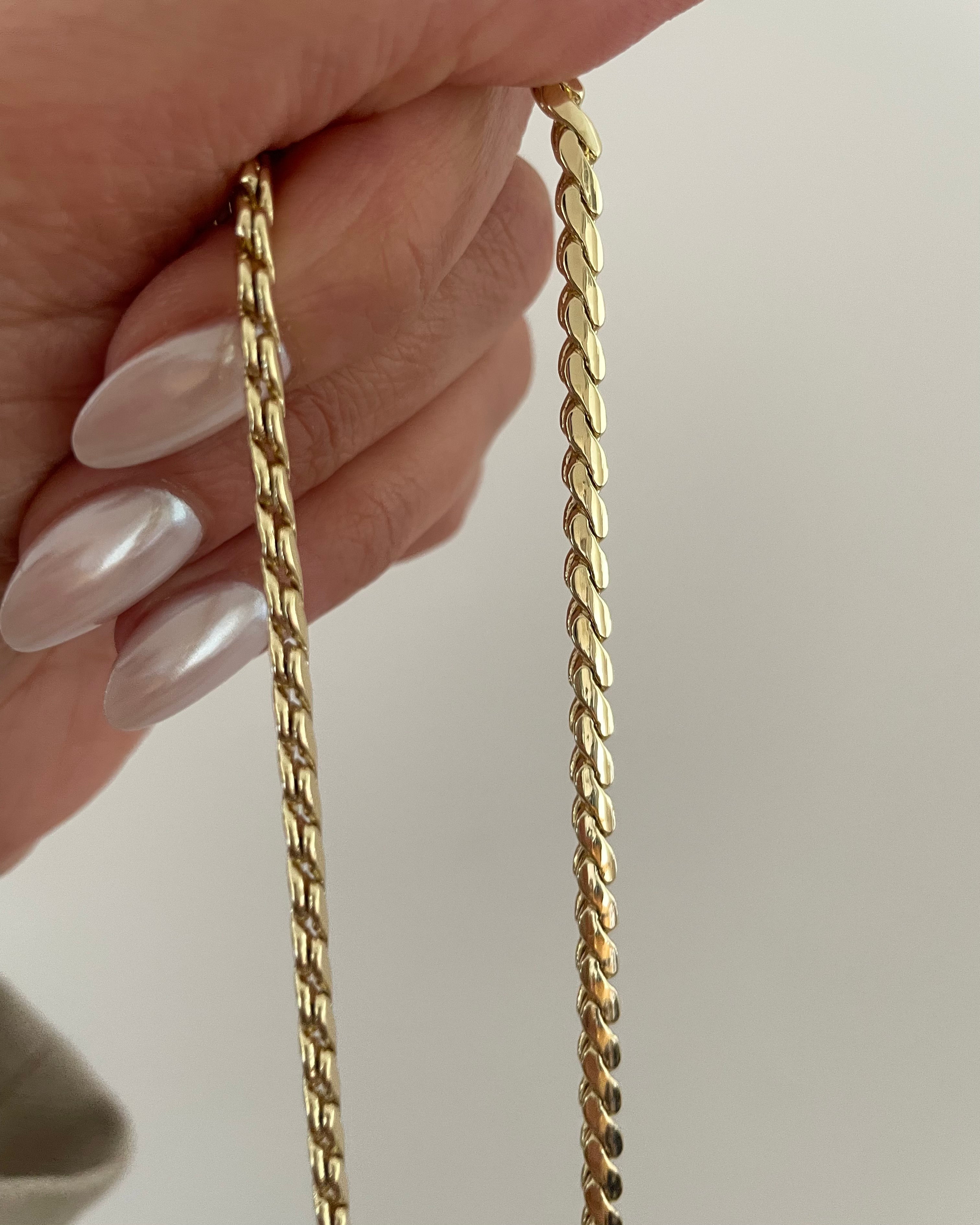 Kette VIP Bold Gurmet -14K vergoldet