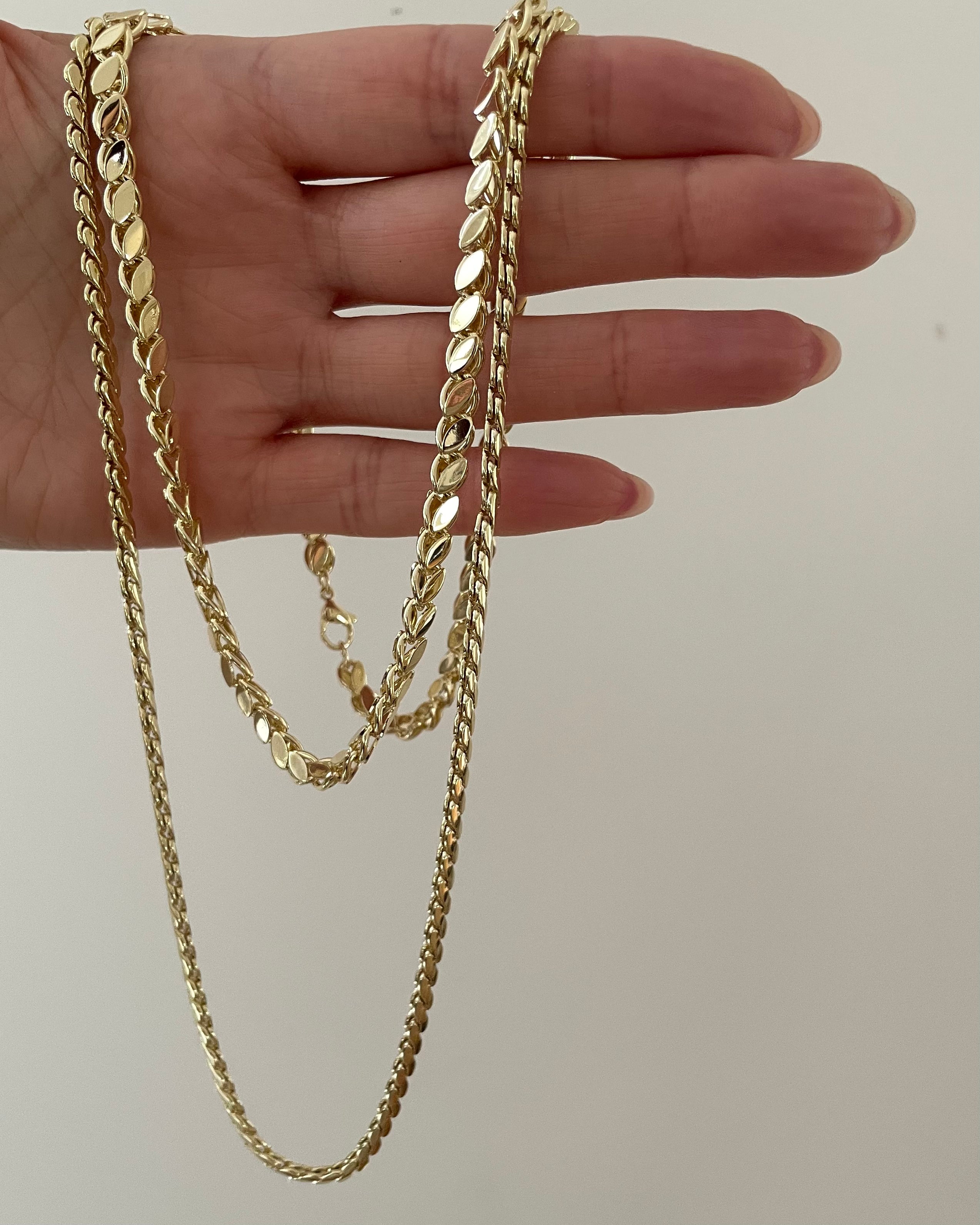 Kette VIP Arpa-14K vergoldet