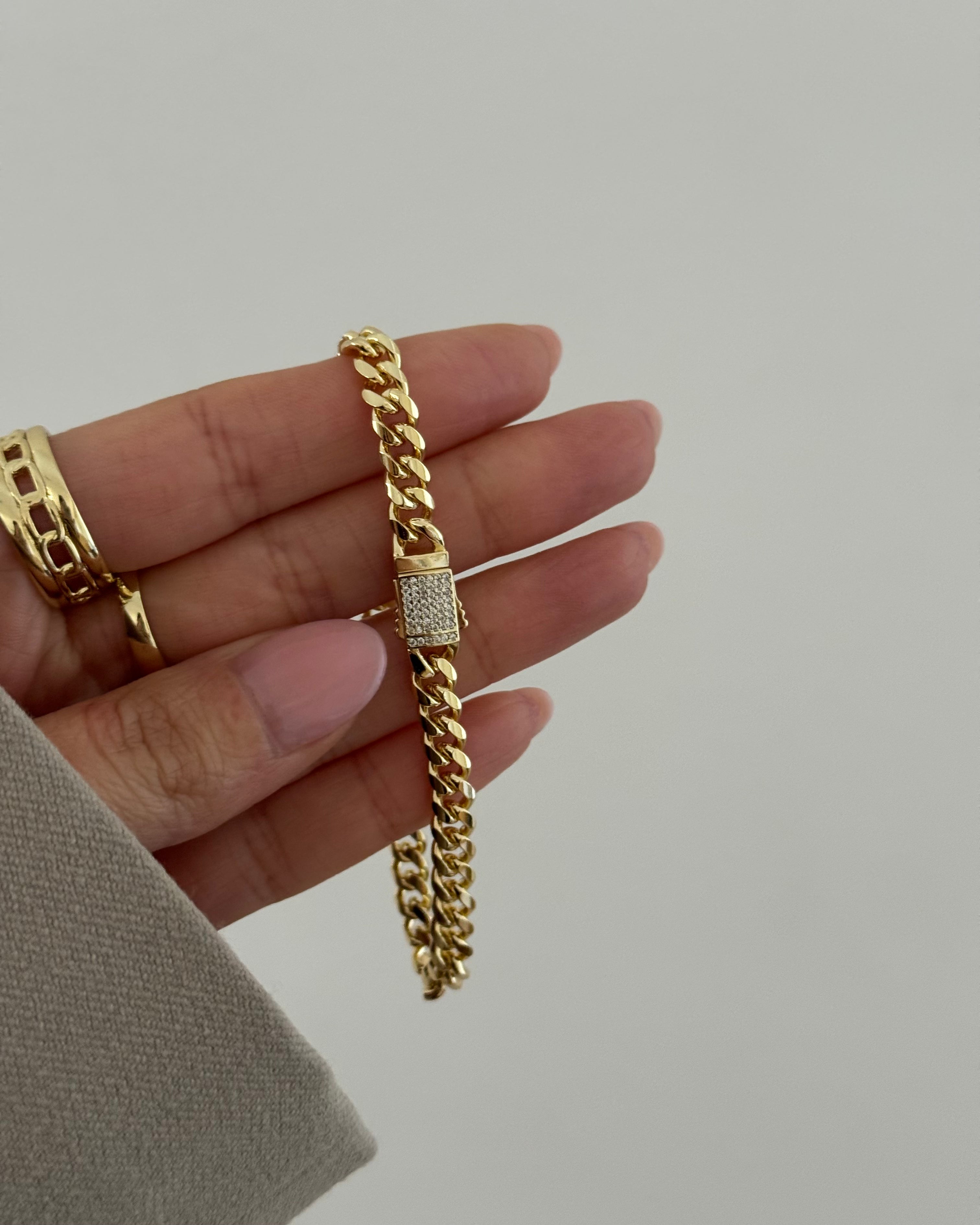 Armband VIP Mini Gurmet -14K vergoldet