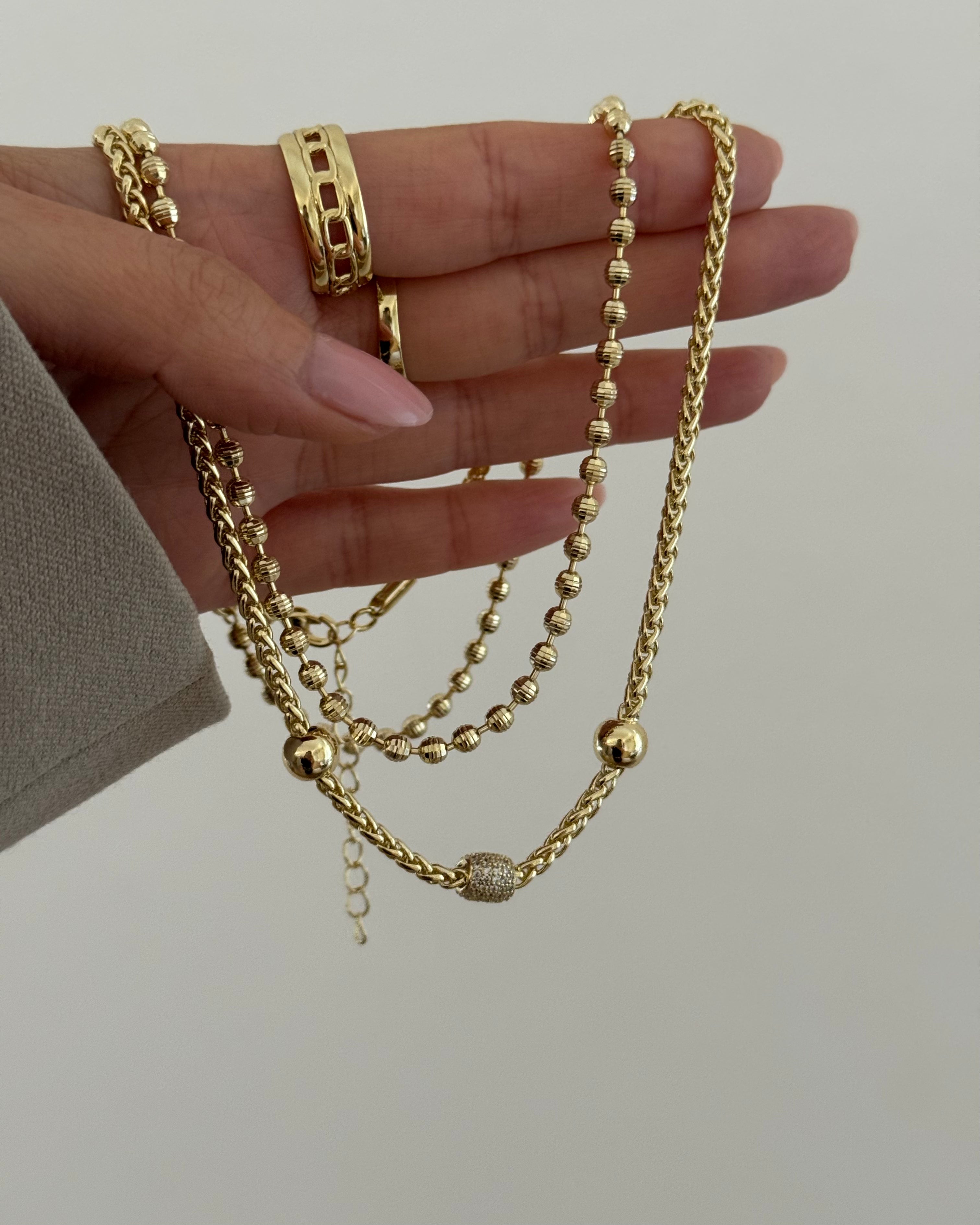 Kette VIP Dorika -14K vergoldet