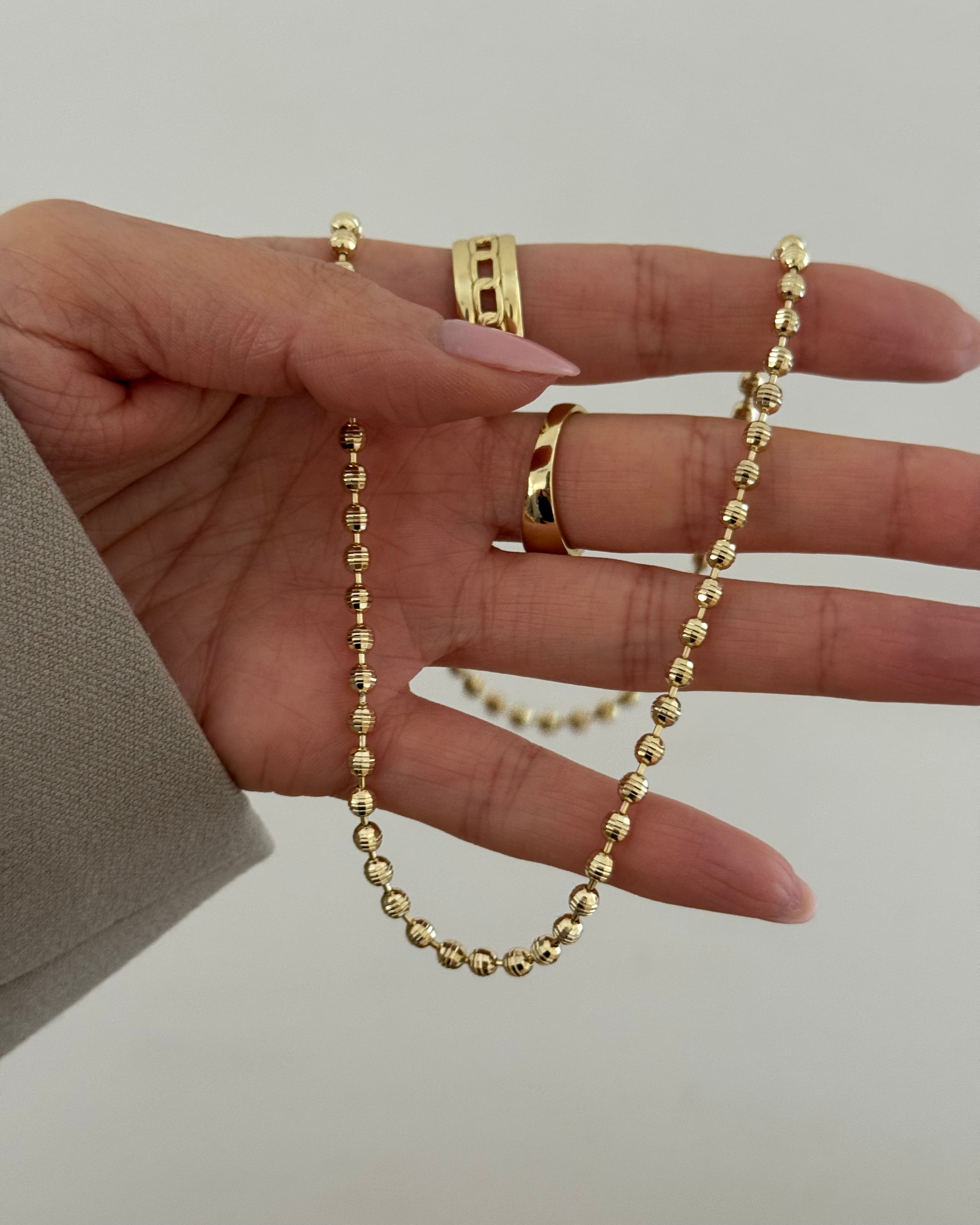 Kette VIP Dorika -14K vergoldet