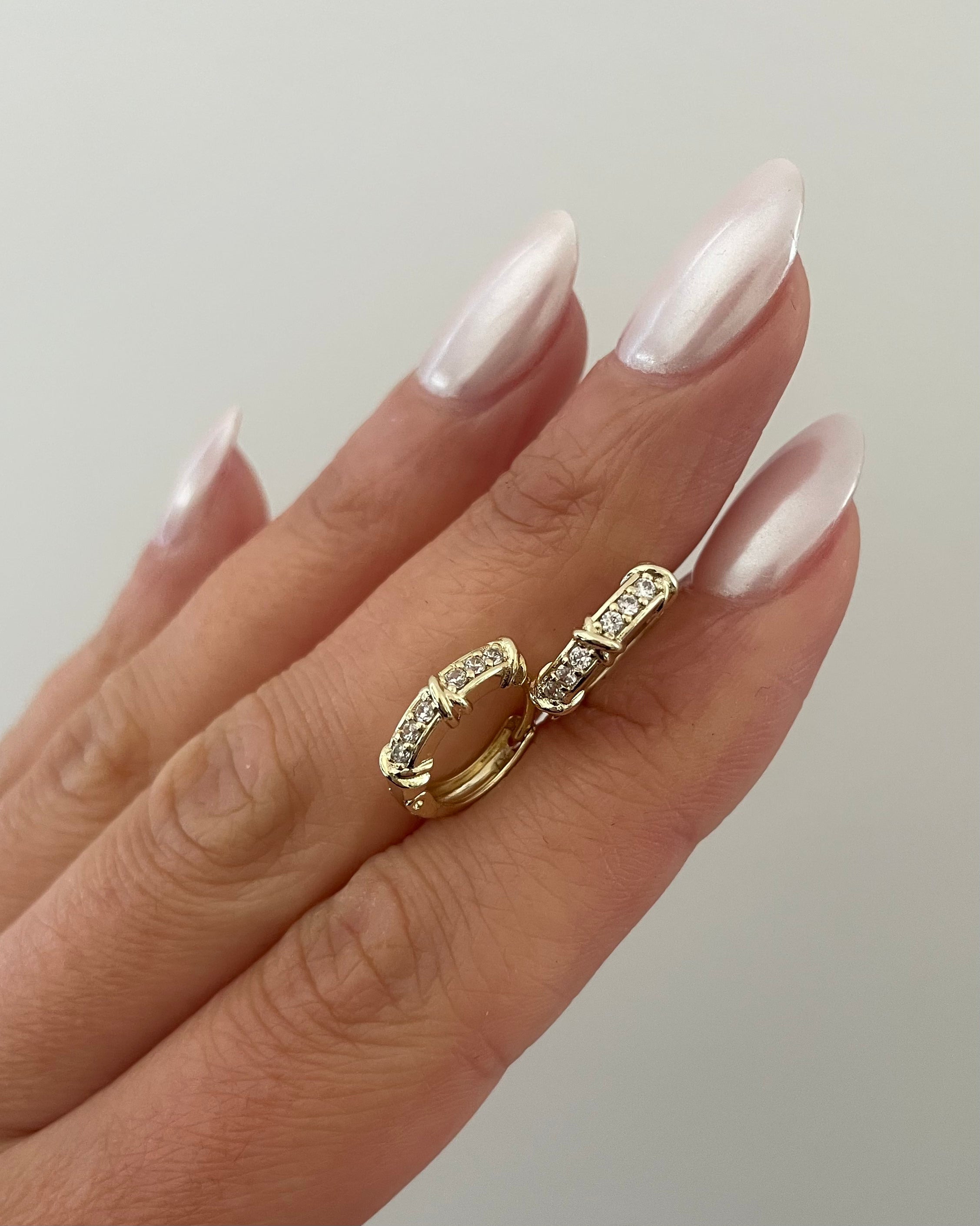 Creolen VIP Divine -14K vergoldet