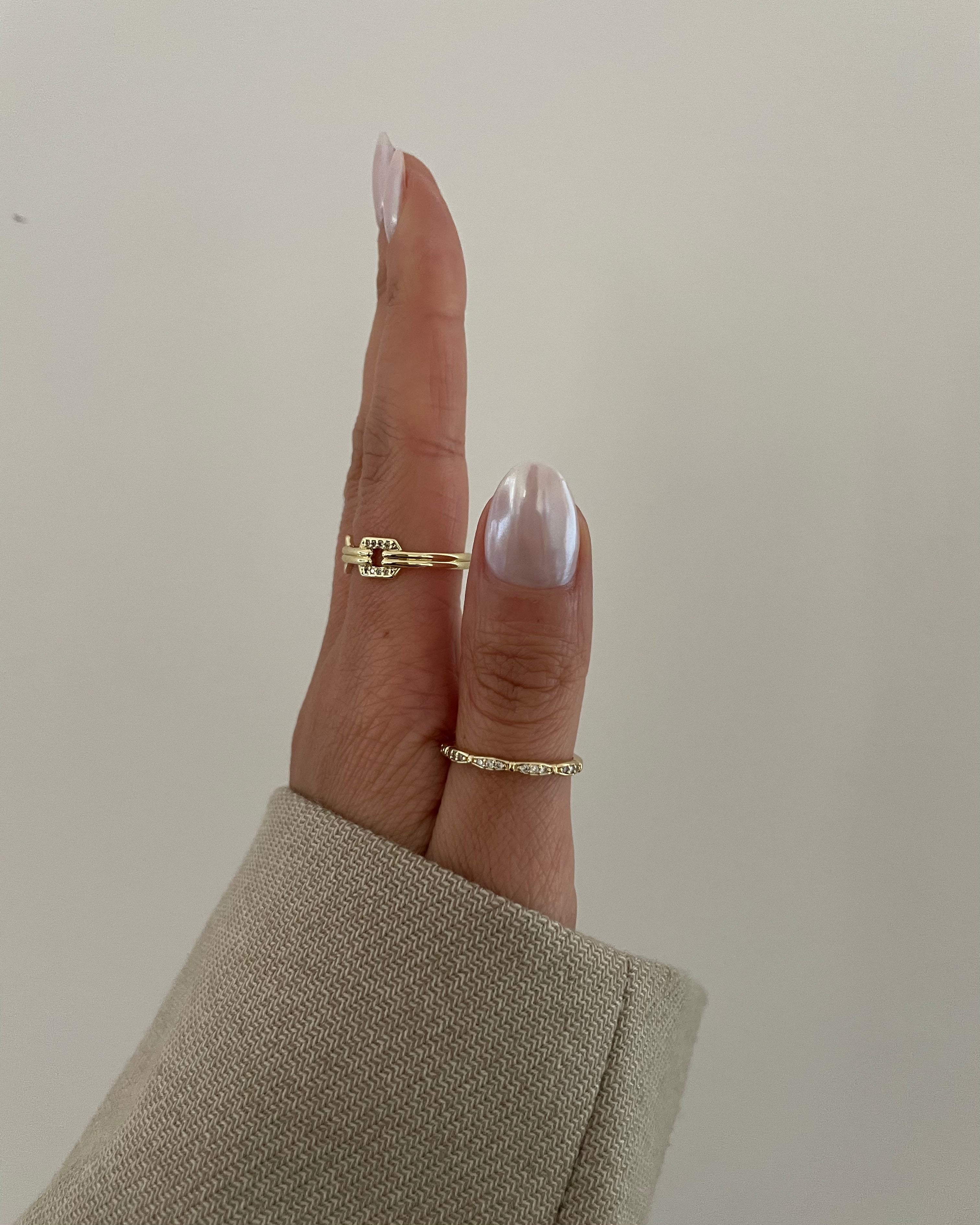 Ring VIP Fine Elegance -14K vergoldet