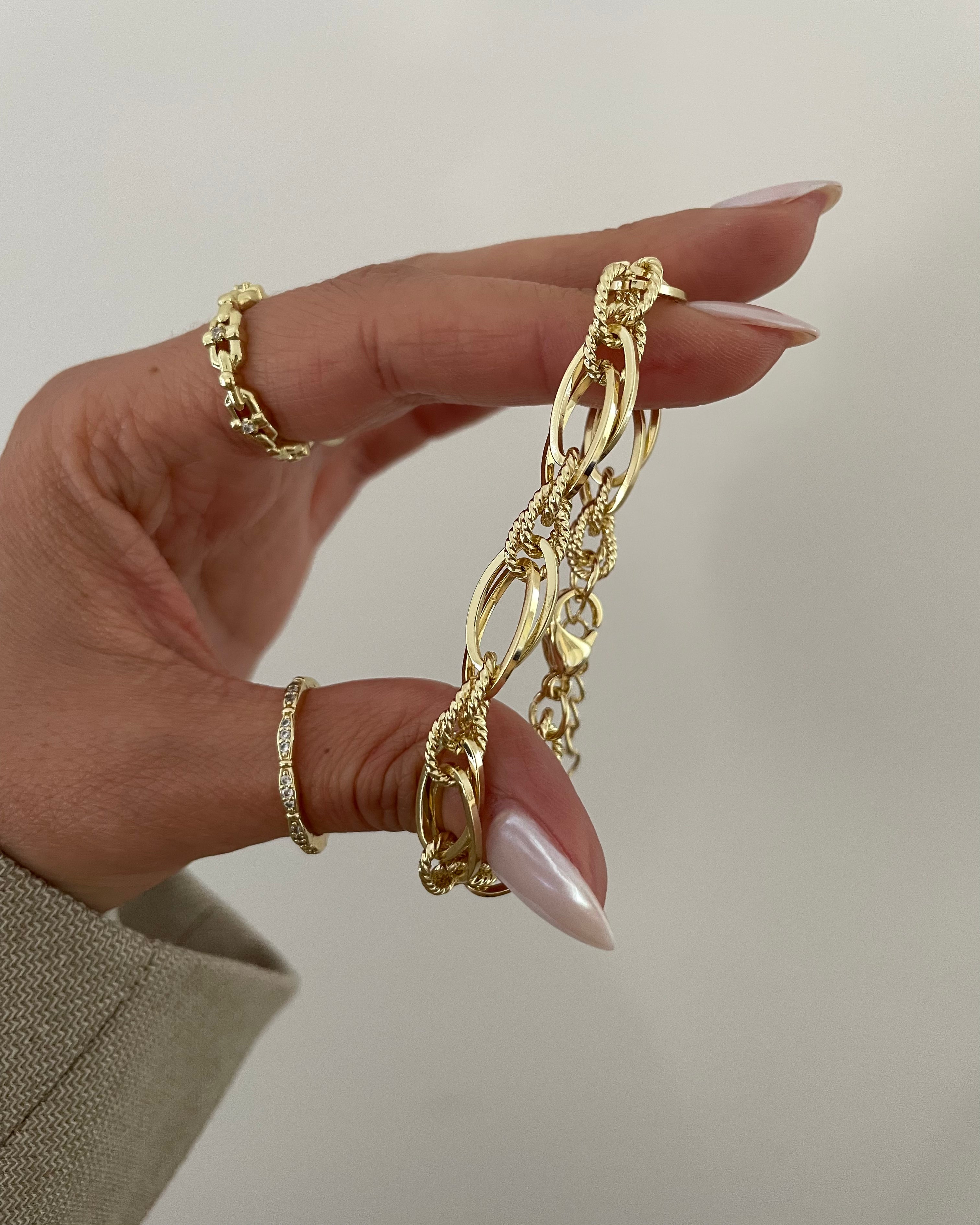 Armband VIP Golden Chain -14K vergoldet