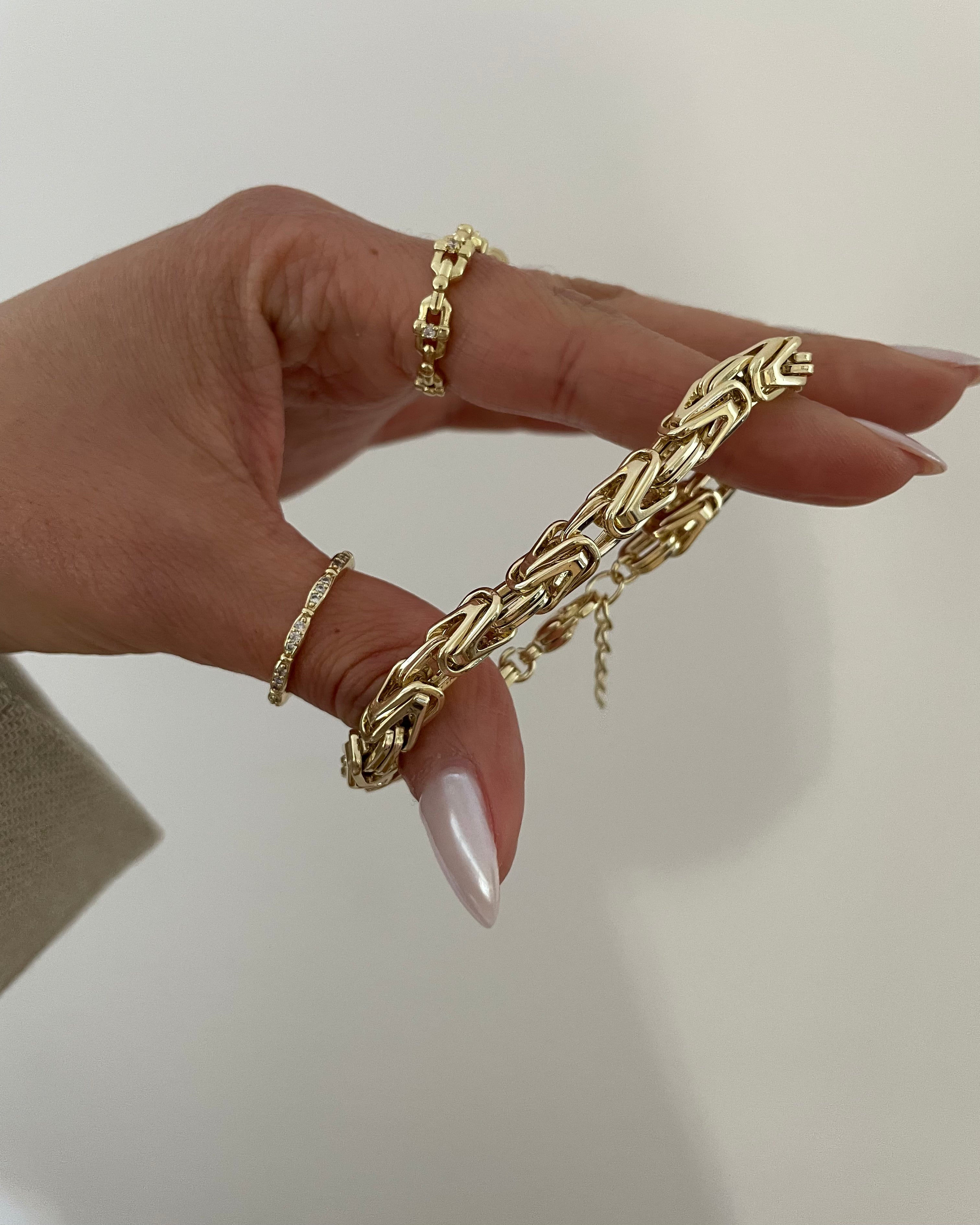 Armband VIP Bold Link -14K vergoldet