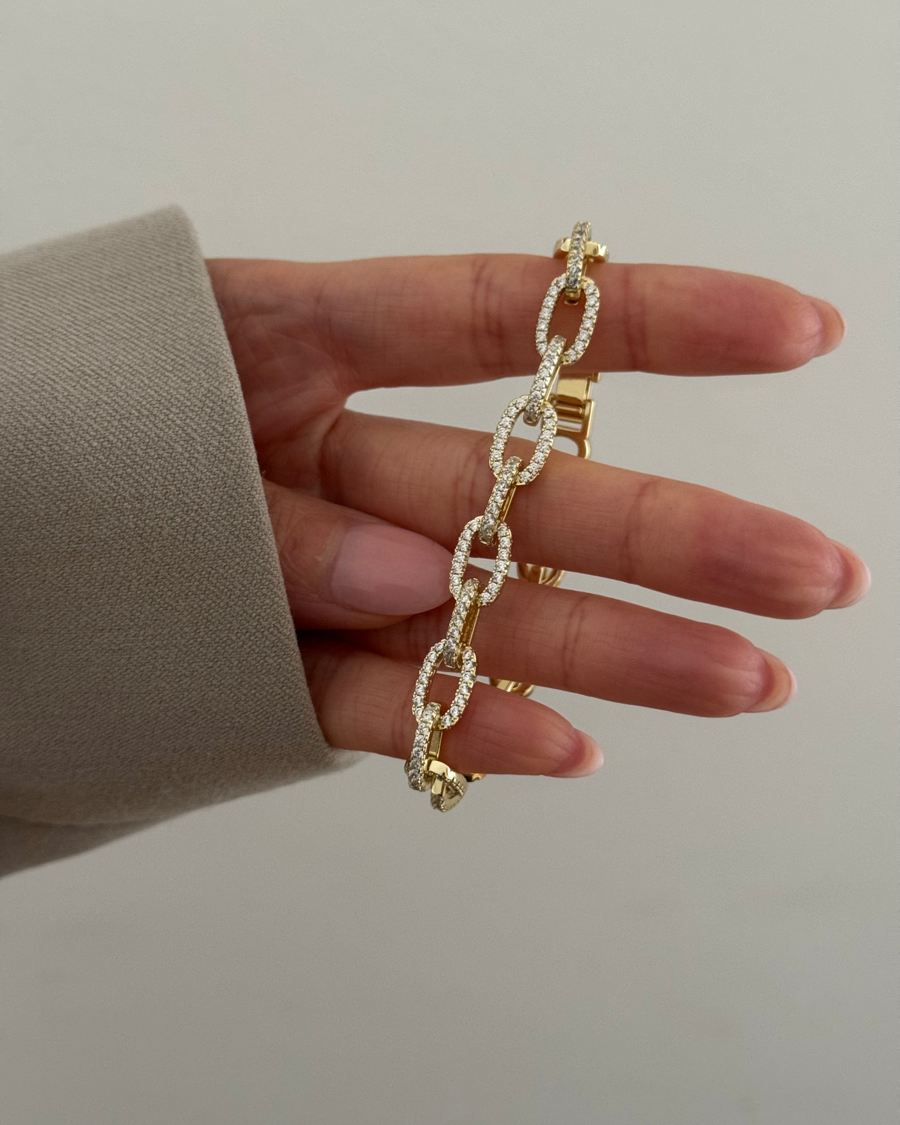 Armband VIP Queen -14K vergoldet