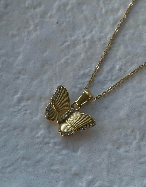 Kette Sparkling Butterfly