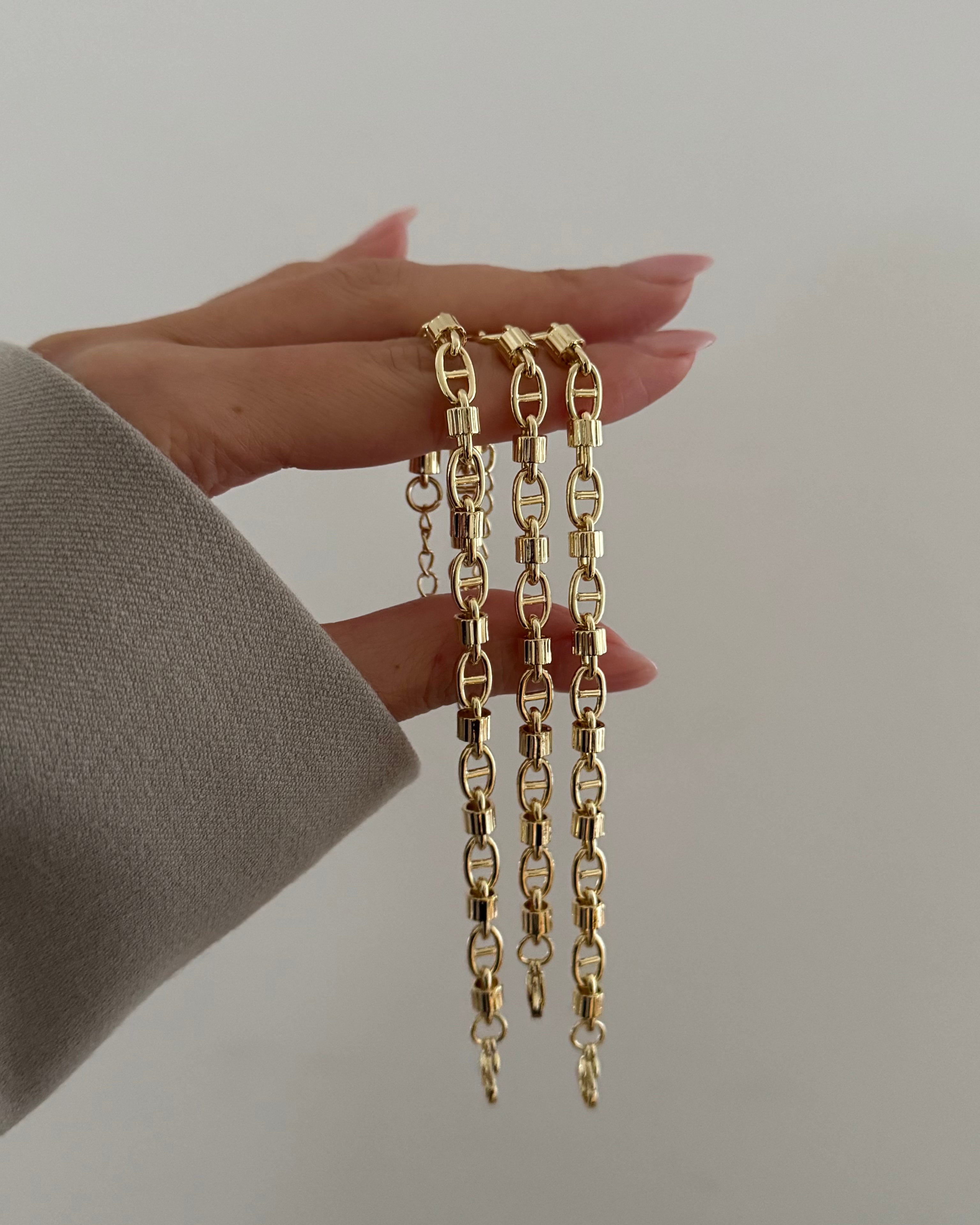 Armband VIP Golden DD -14K vergoldet
