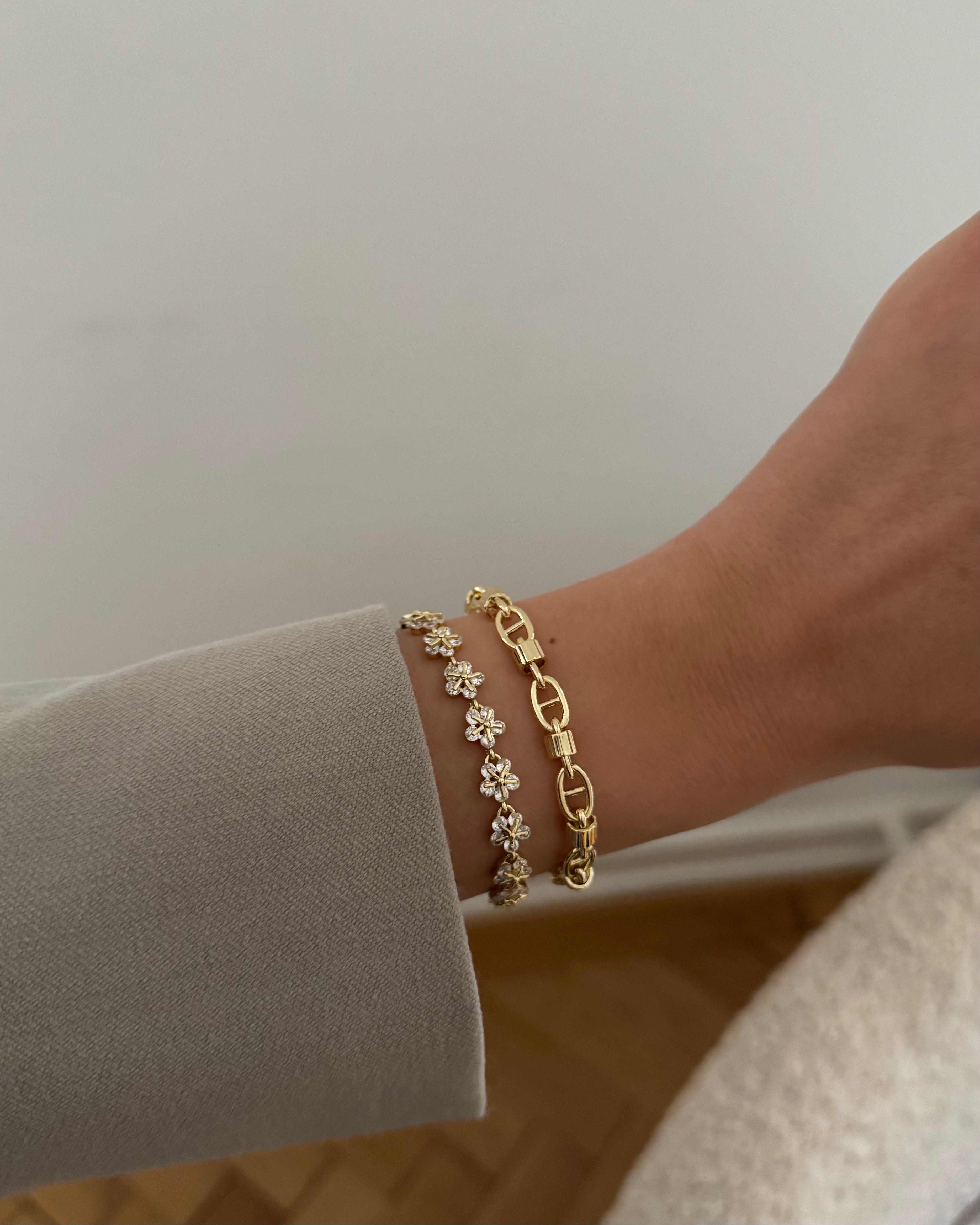 Armband VIP Golden DD -14K vergoldet