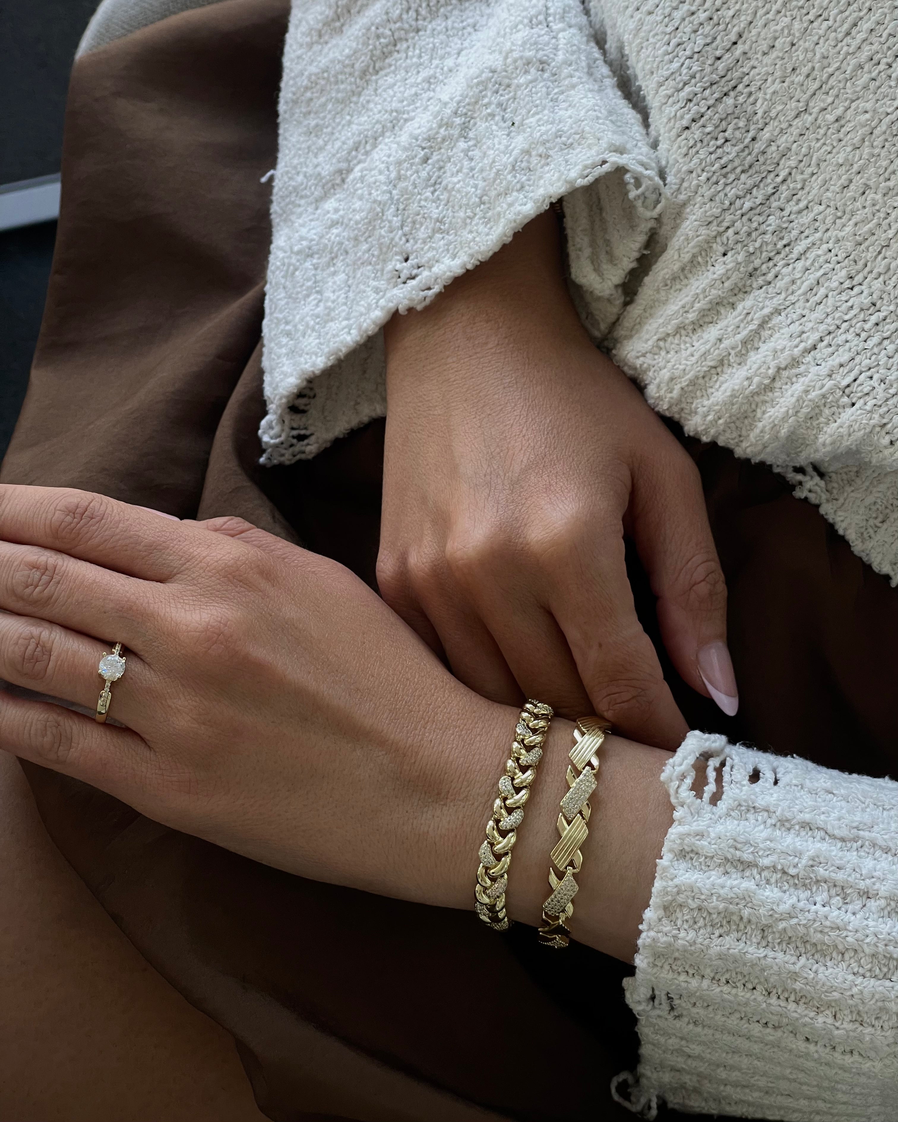 Armband VIP Twista -14K vergoldet