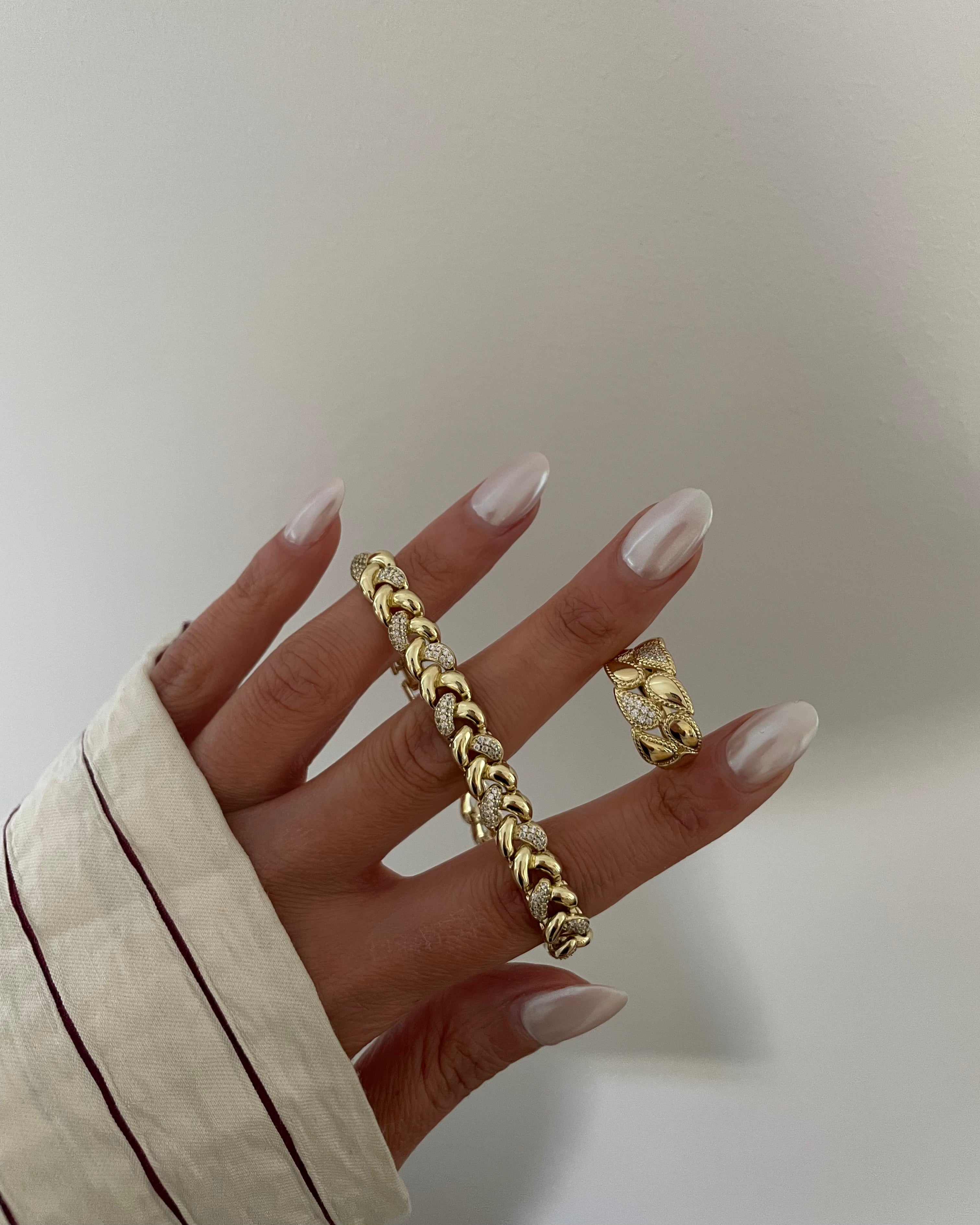 Ring VIP Drop Shine -14K vergoldet