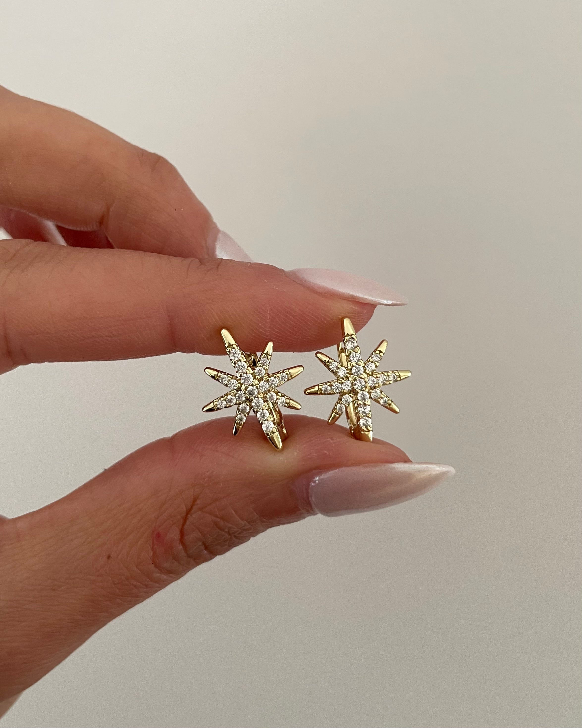 Ohrringe VIP North Star -14K vergoldet