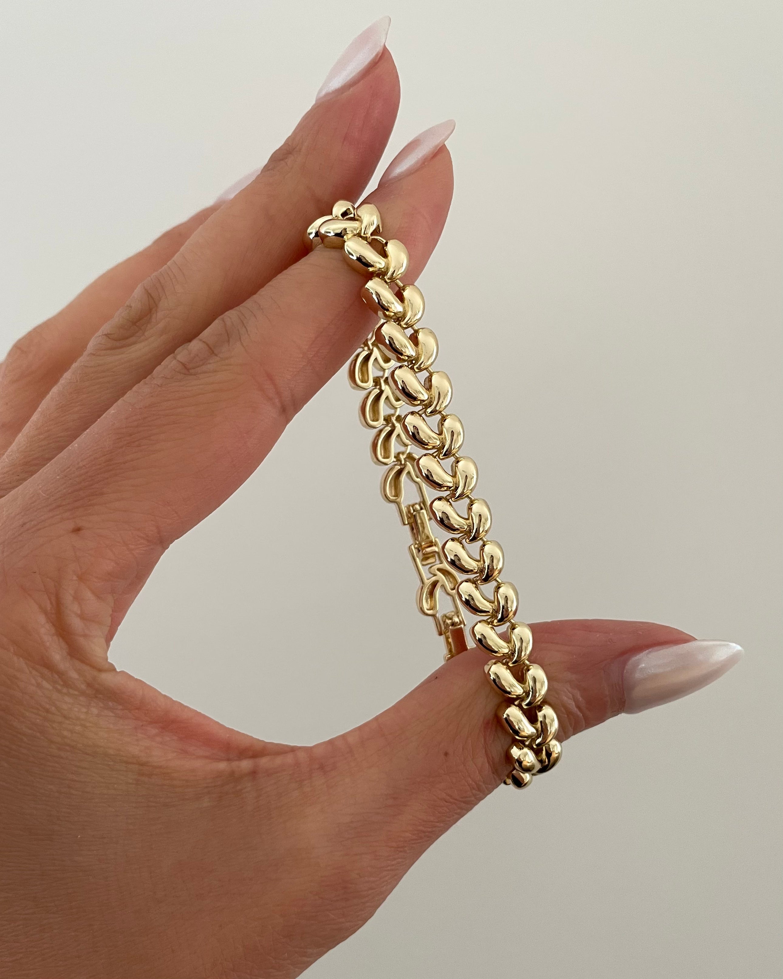 Armband VIP Classic Drop -14K vergoldet