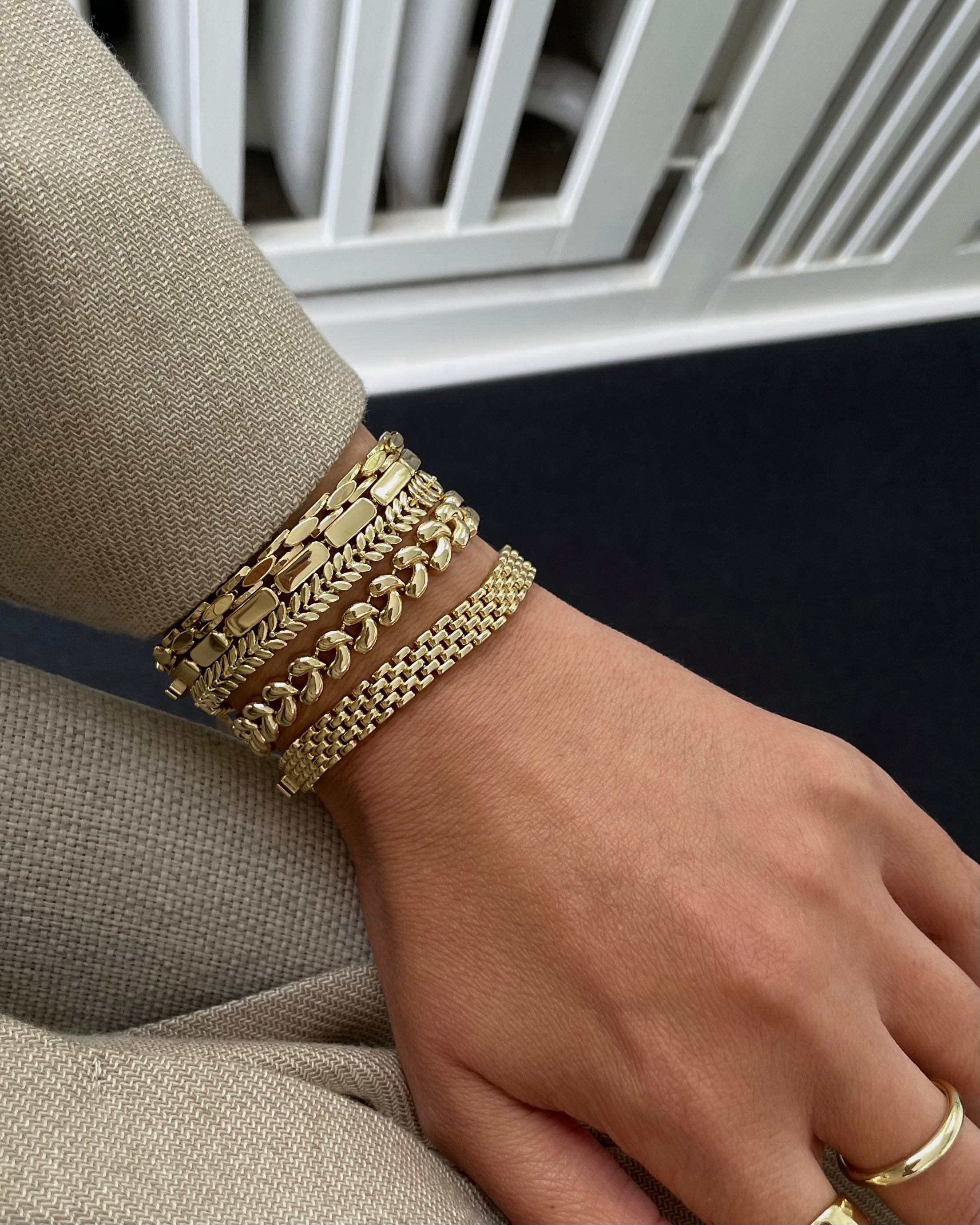 Armband VIP Classic Drop -14K vergoldet