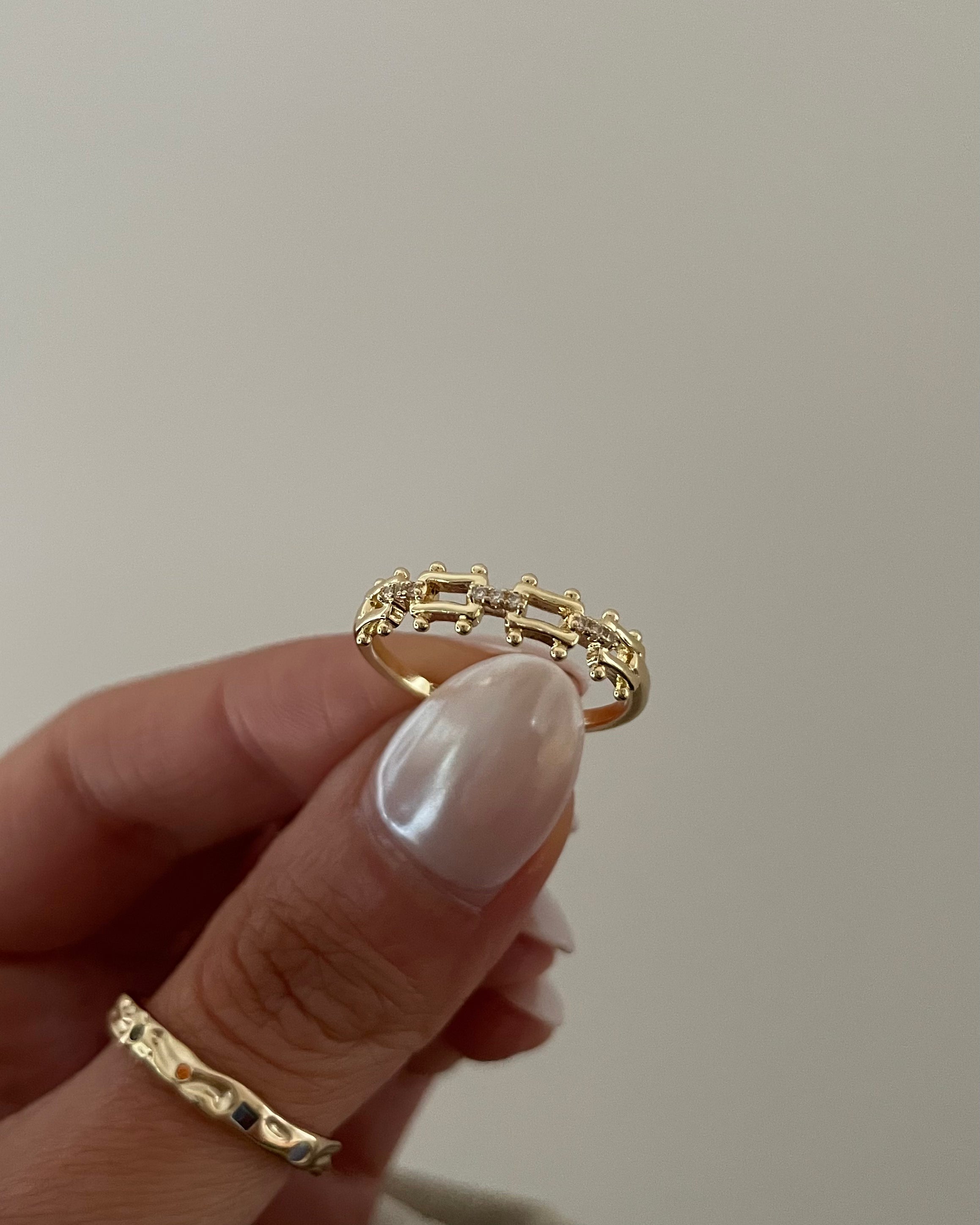 Ring VIP Inaya -14K vergoldet