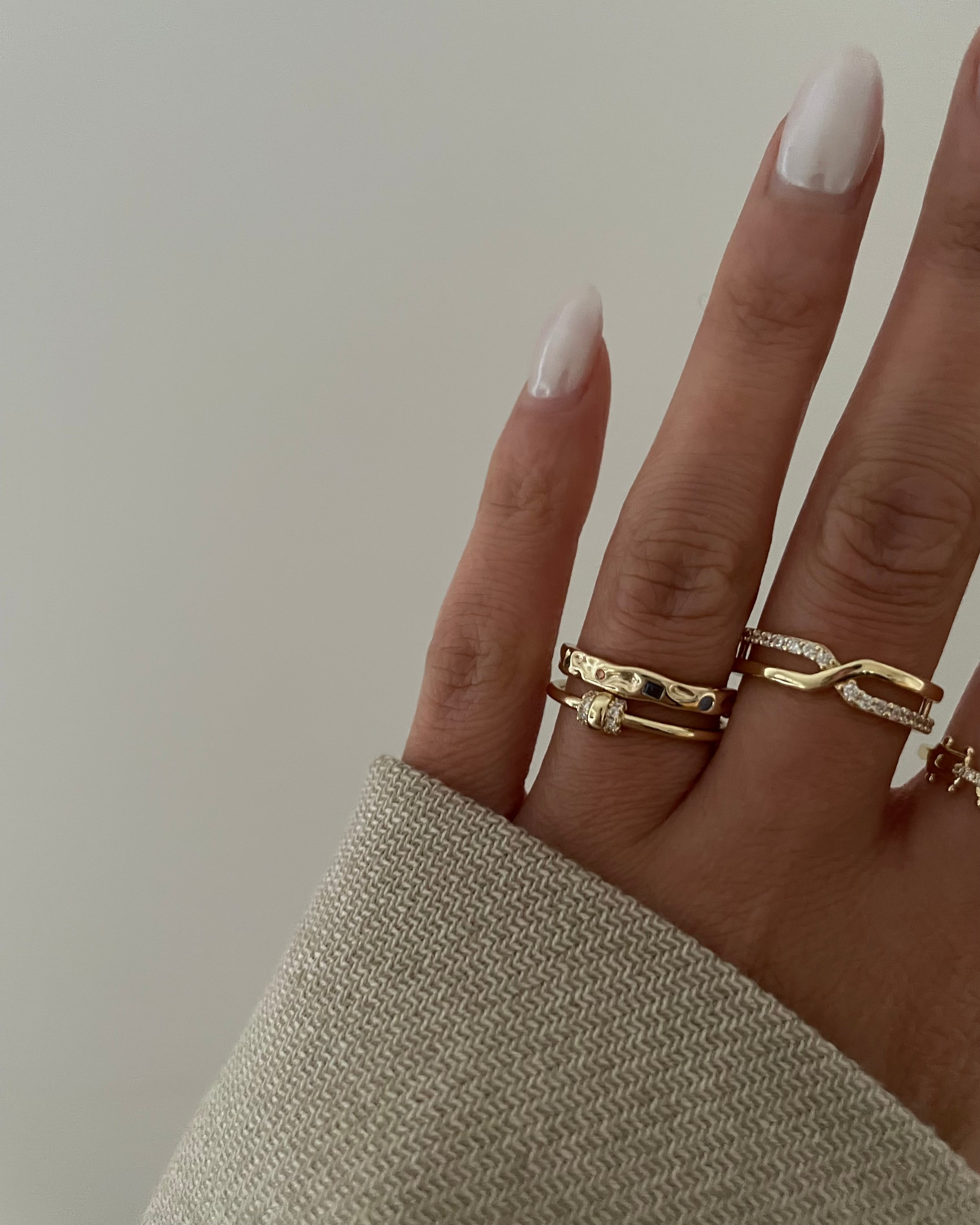 Ring VIP Esme -14K vergoldet