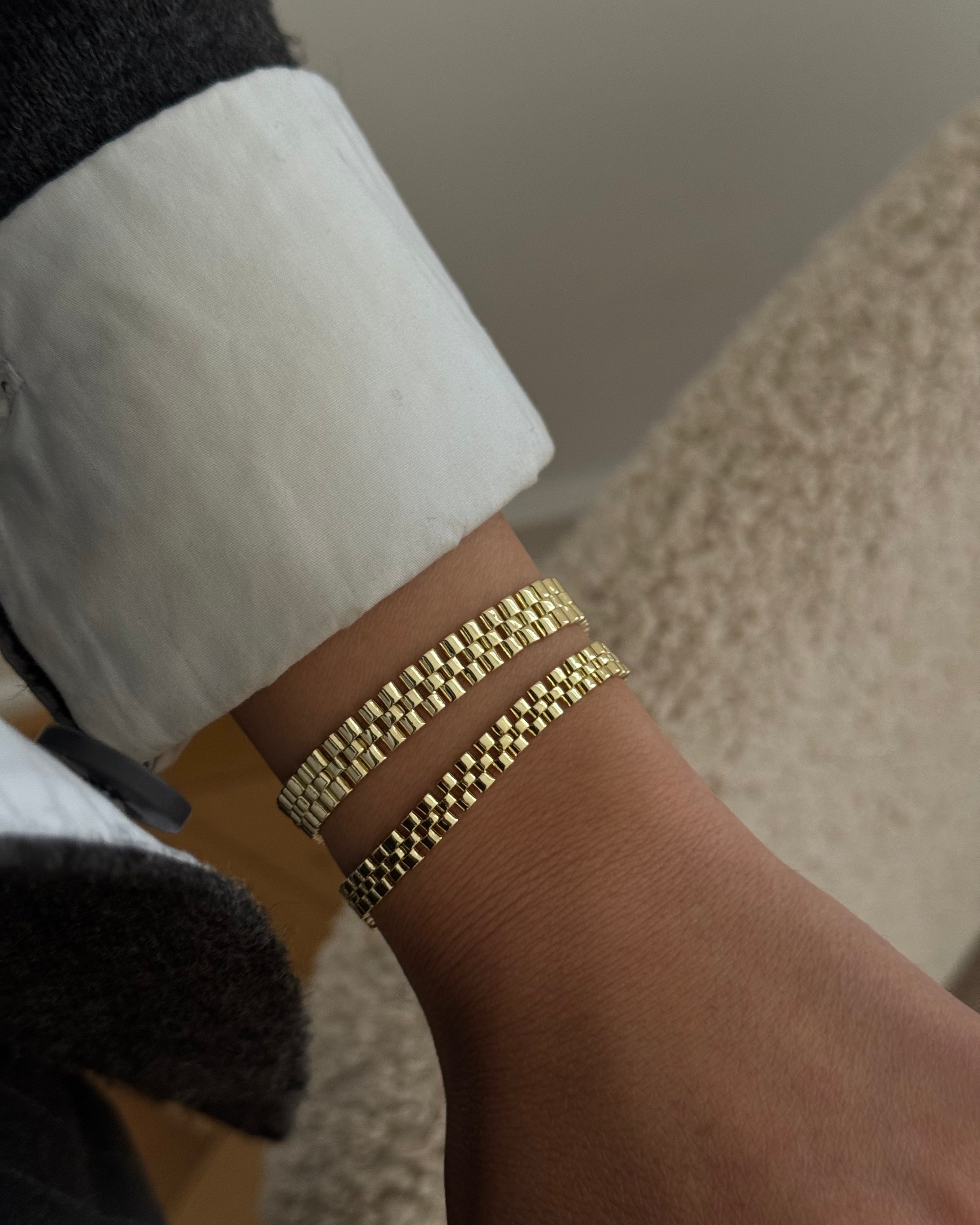 Armband VIP Watch Band Classic -14K vergoldet
