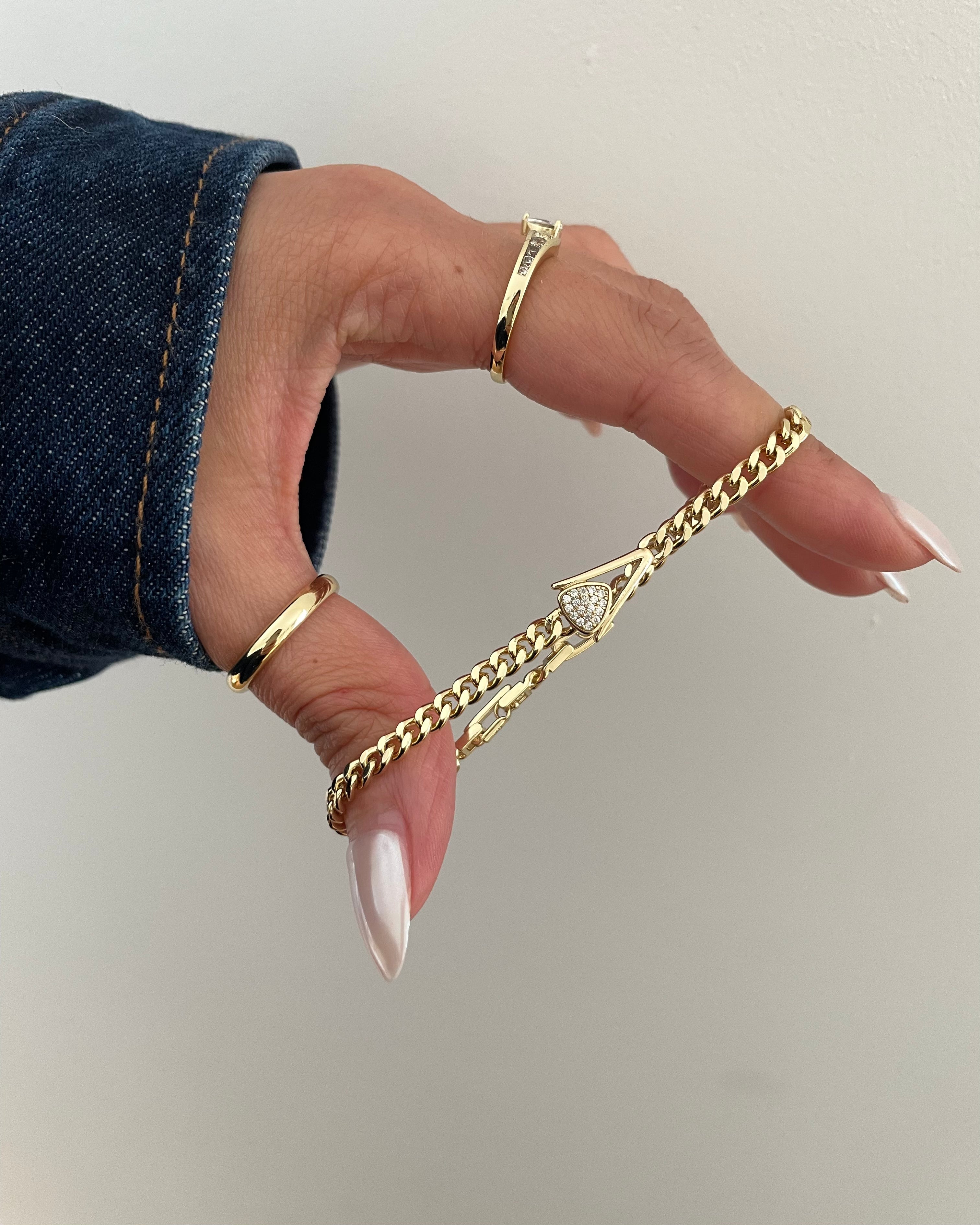 Armband VIP Tear -14K vergoldet