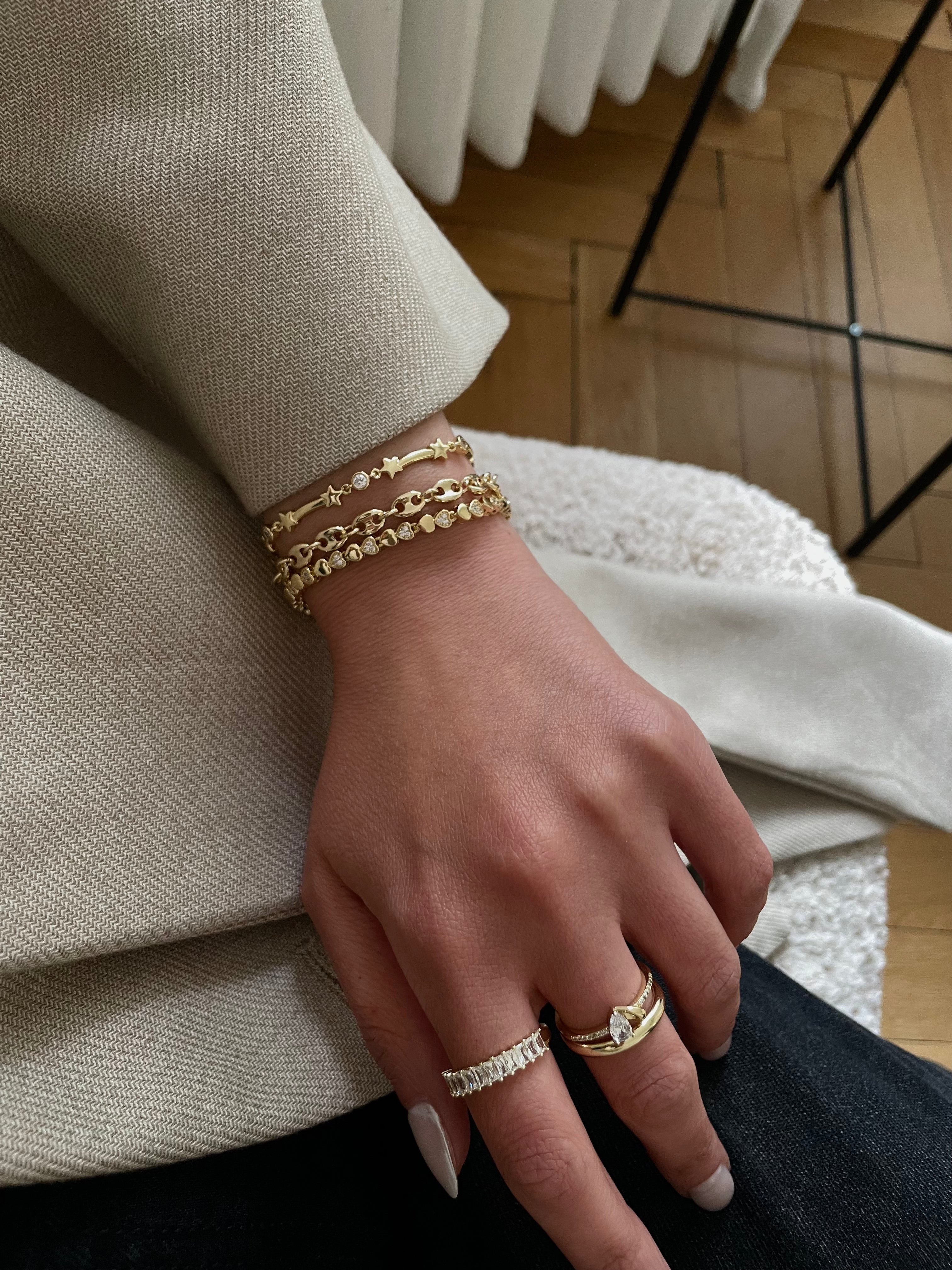 Armband VIP Endless -14K vergoldet