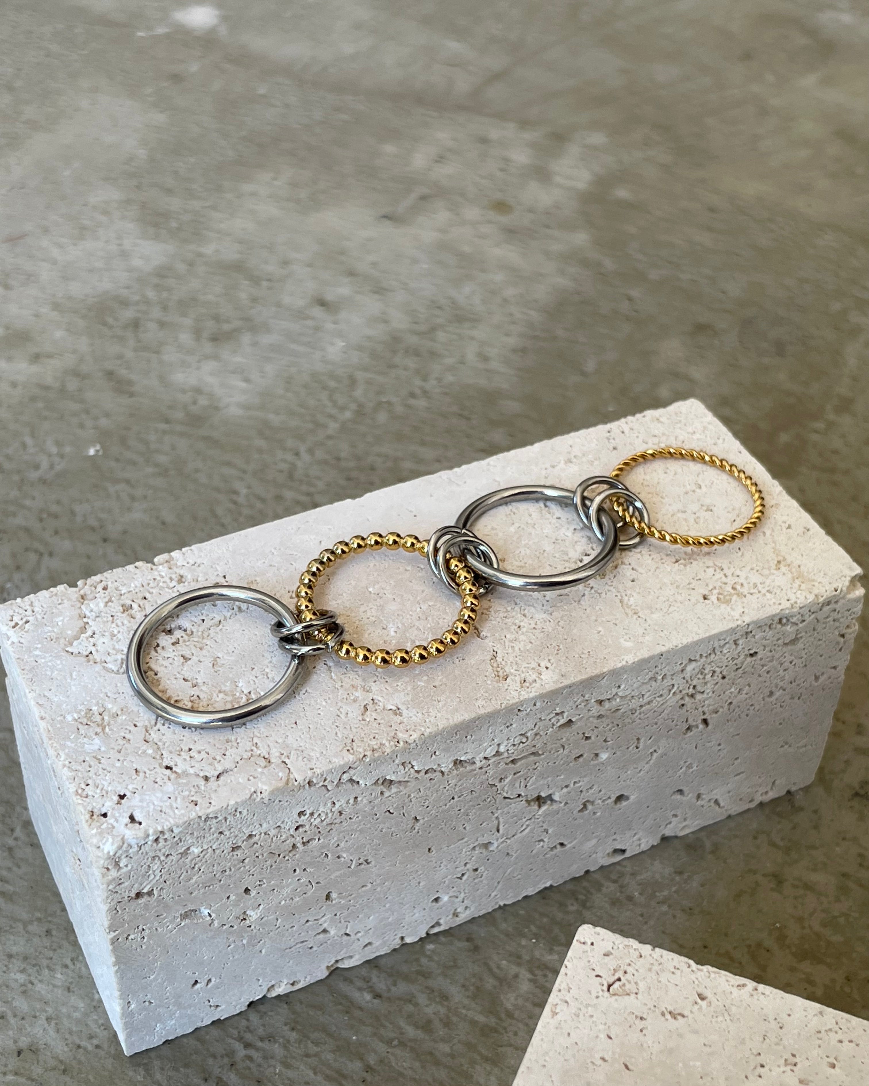 Ring Pave Twist