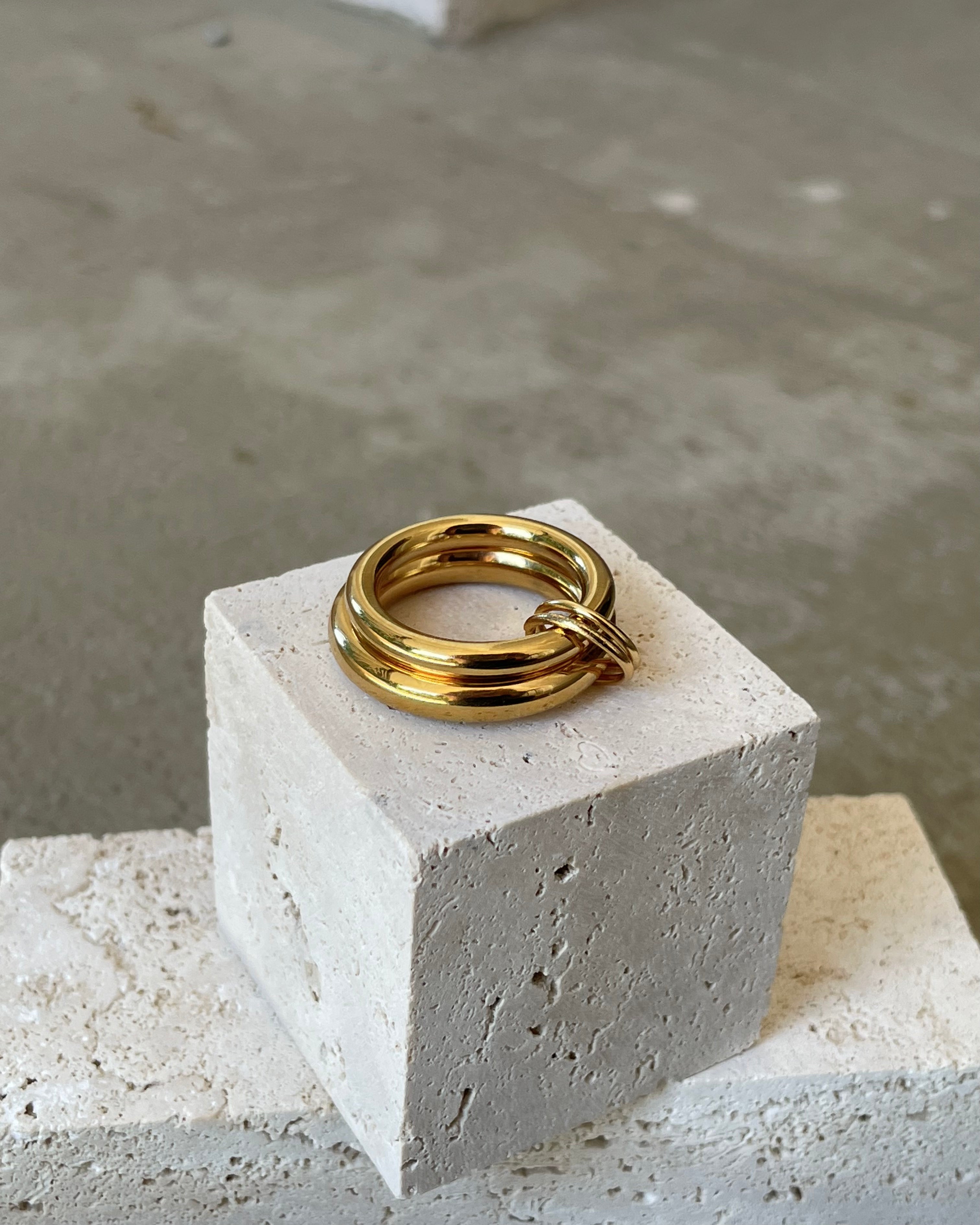 Ring Pave Golden