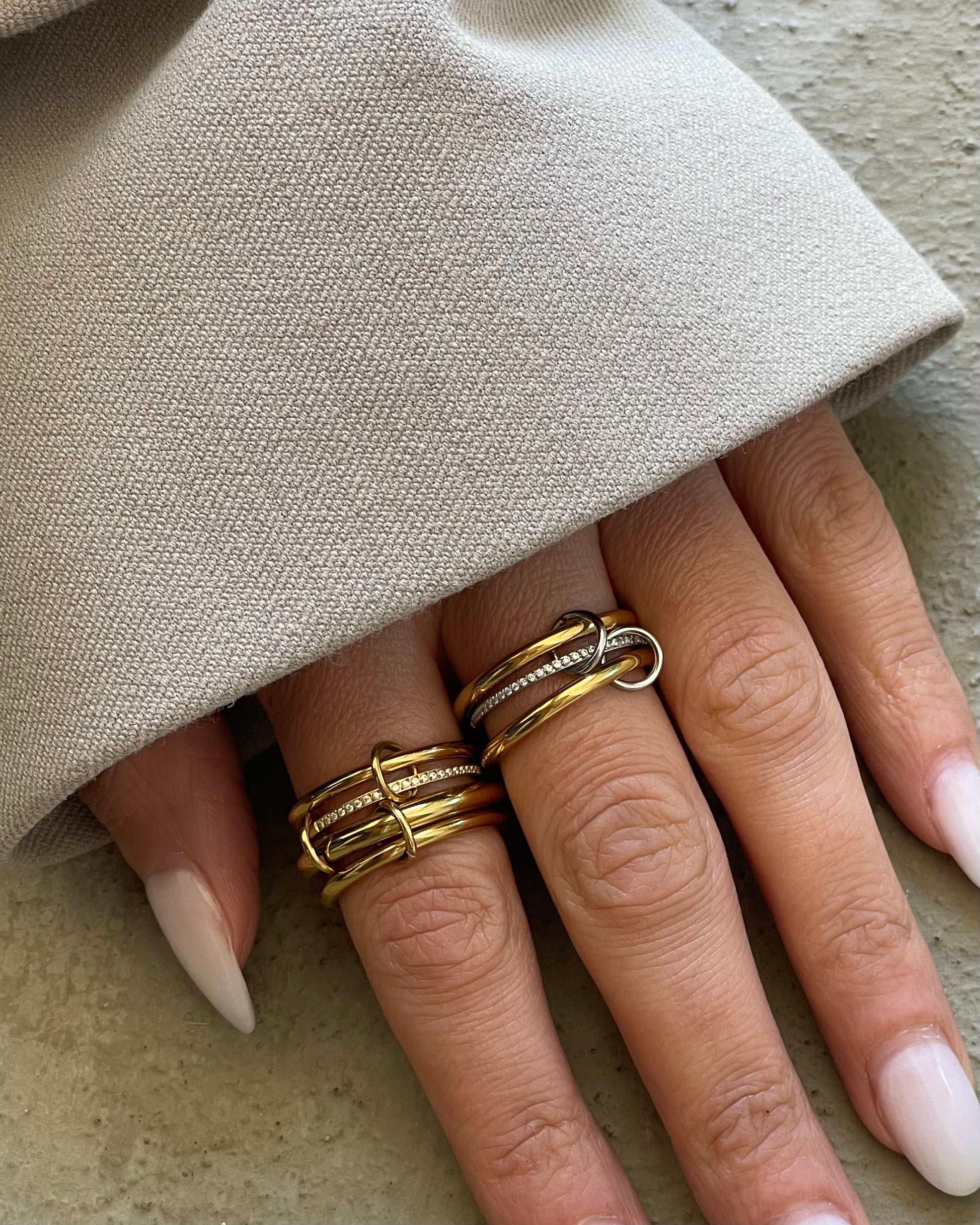 Ring Pave Shine 4'er