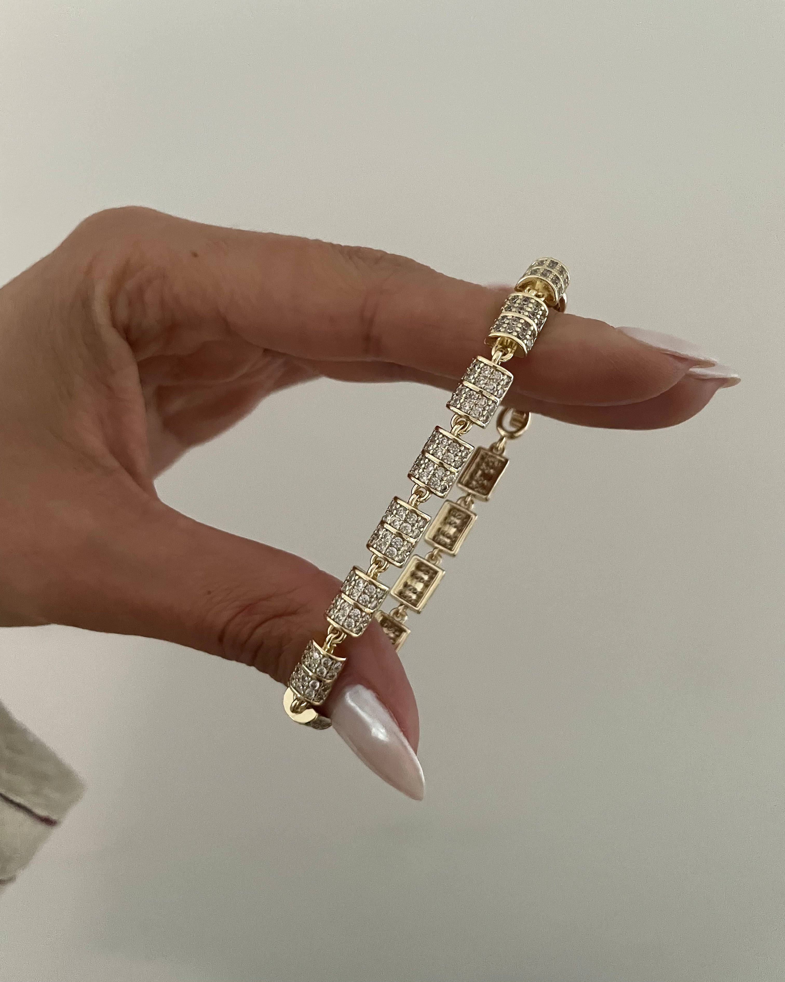 Armband VIP Cubic Luxe -14K vergoldet