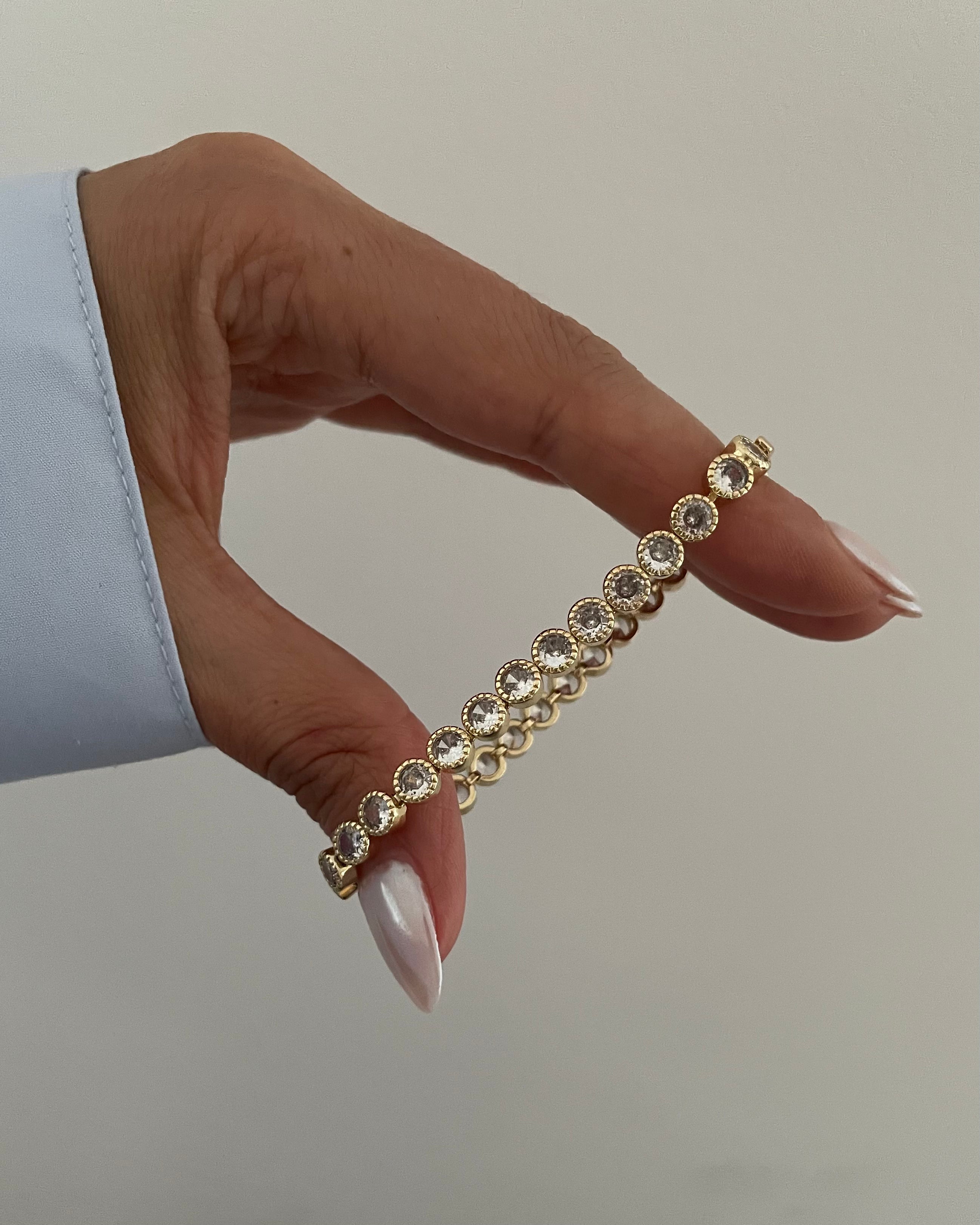 Armband VIP Stone Diamond -14K vergoldet