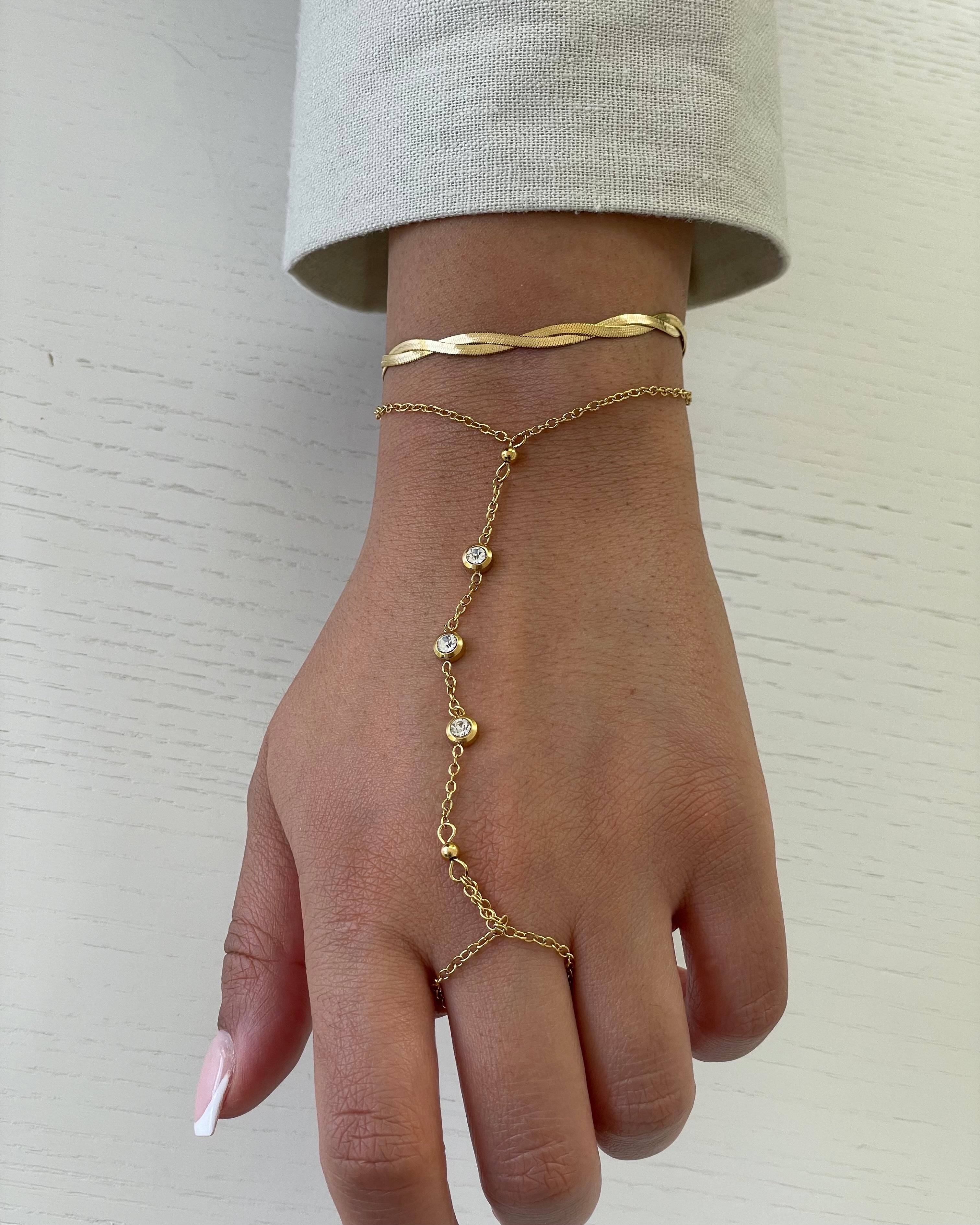 Hand Chain Stone