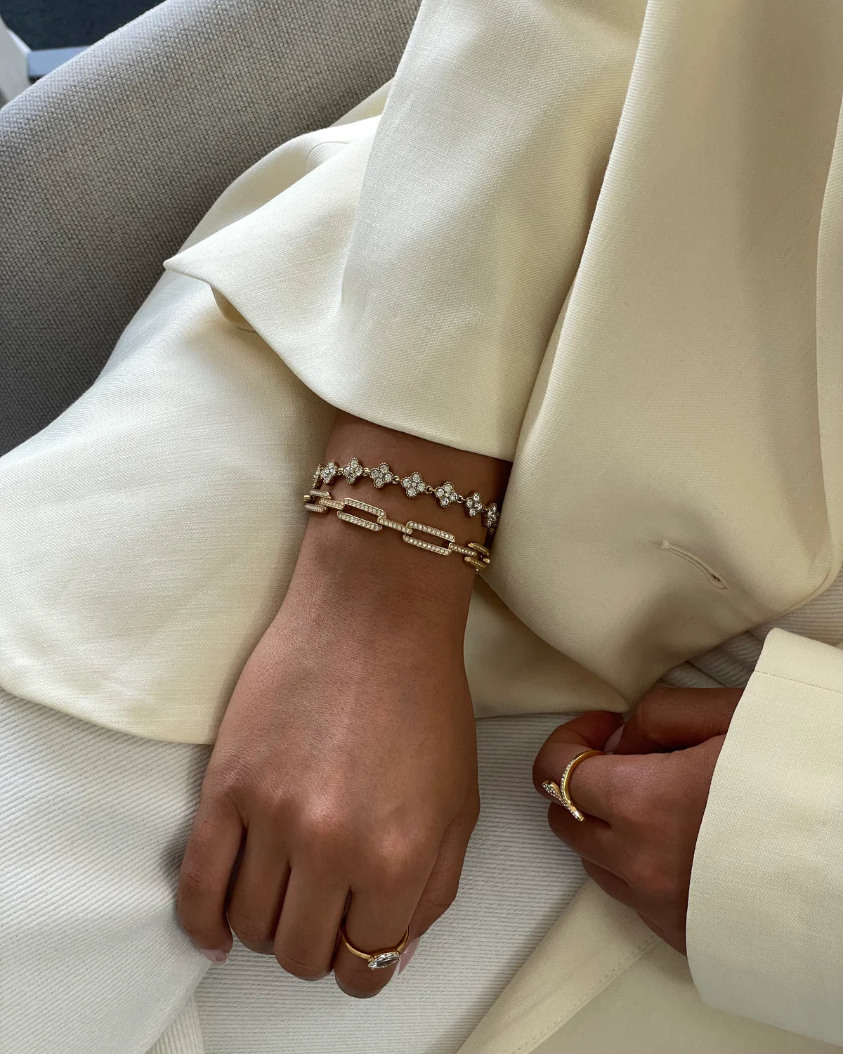 Armband Bloom  -18K vergoldet
