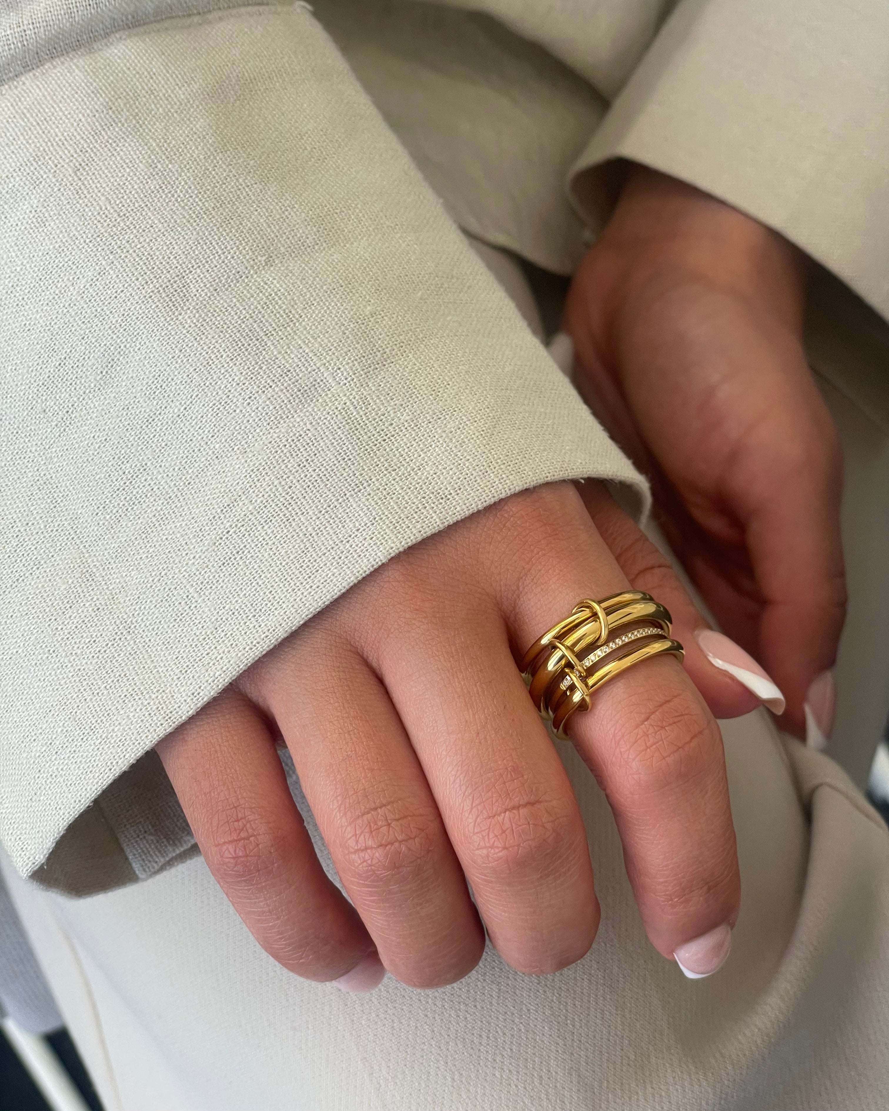 Ring Pave Shine 4'er