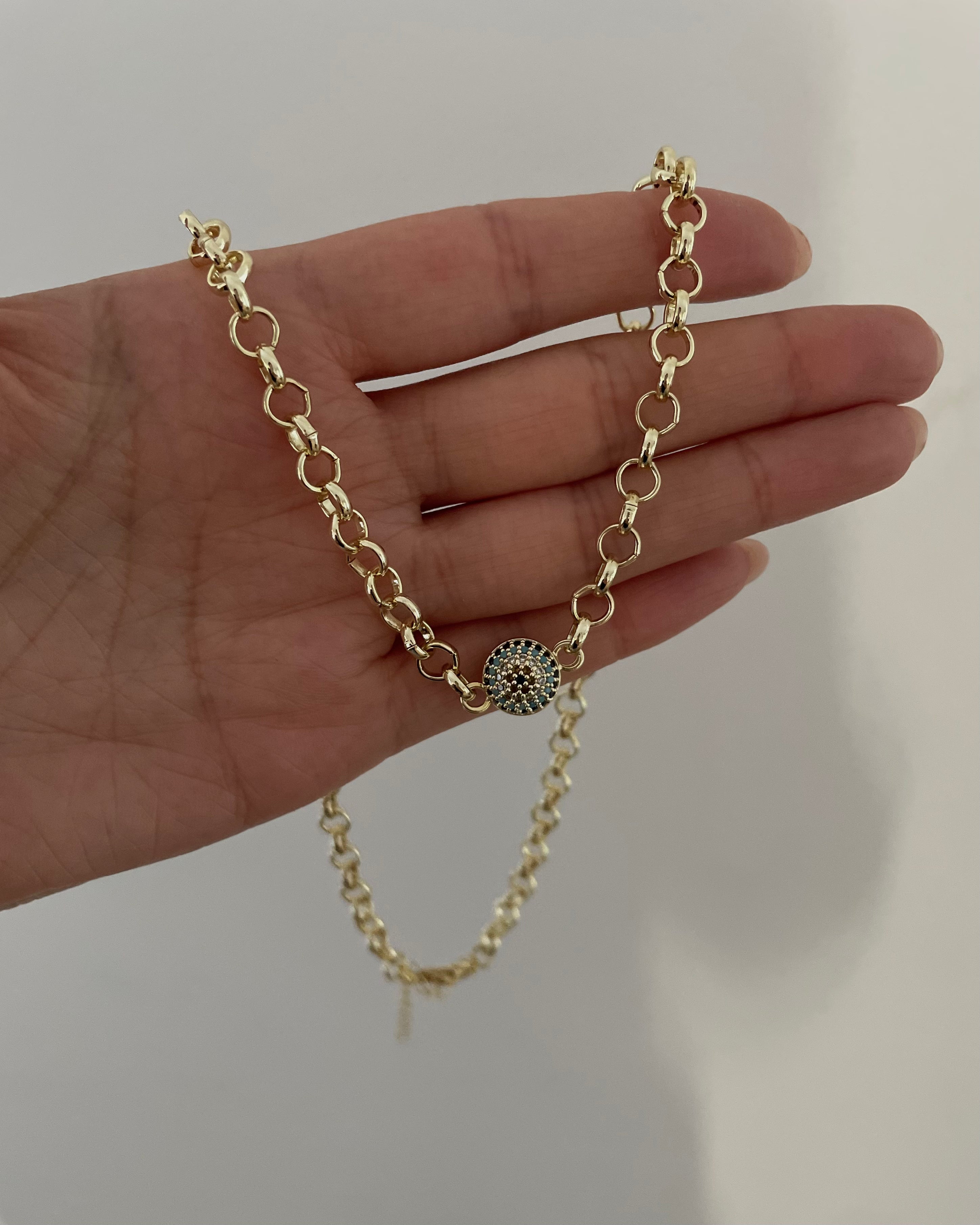 Kette VIP Nazar -14K vergoldet