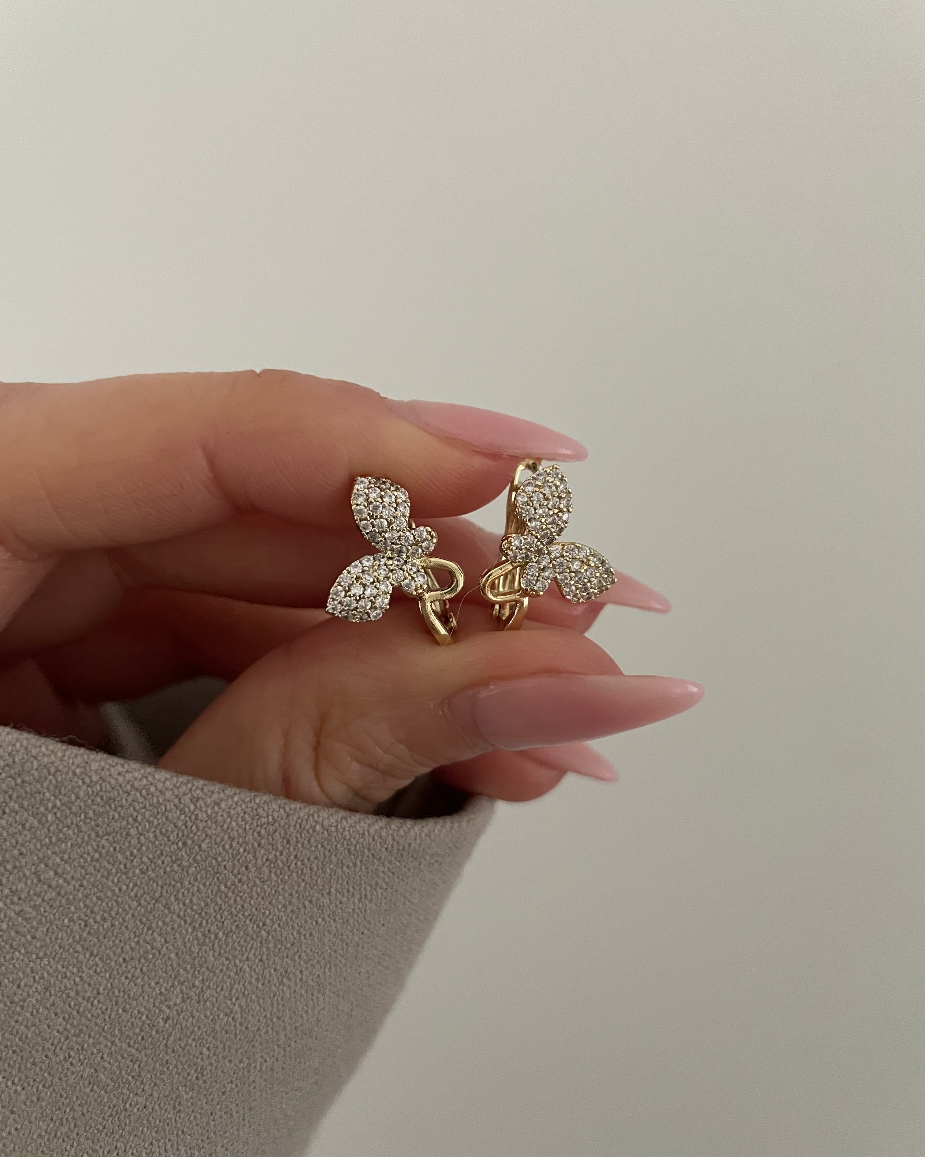 Ohrringe VIP Butterfly -14K vergoldet