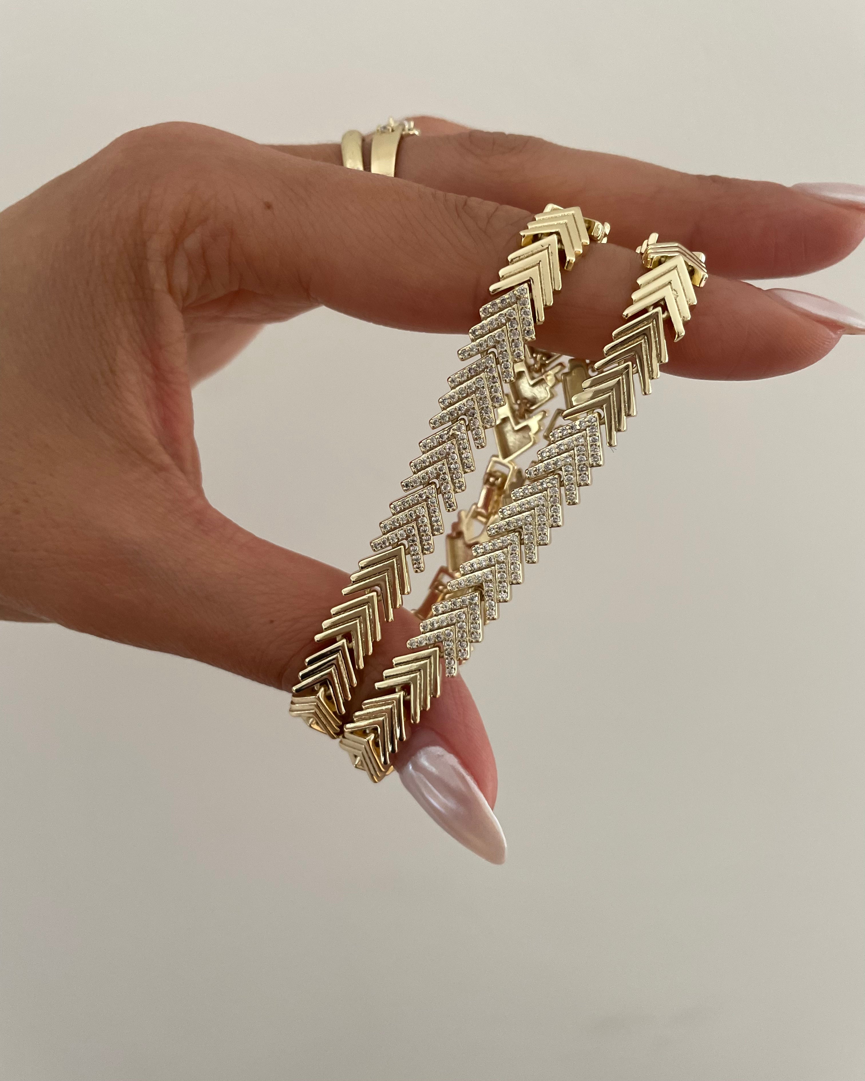 Armband VIP Shiny -14K vergoldet