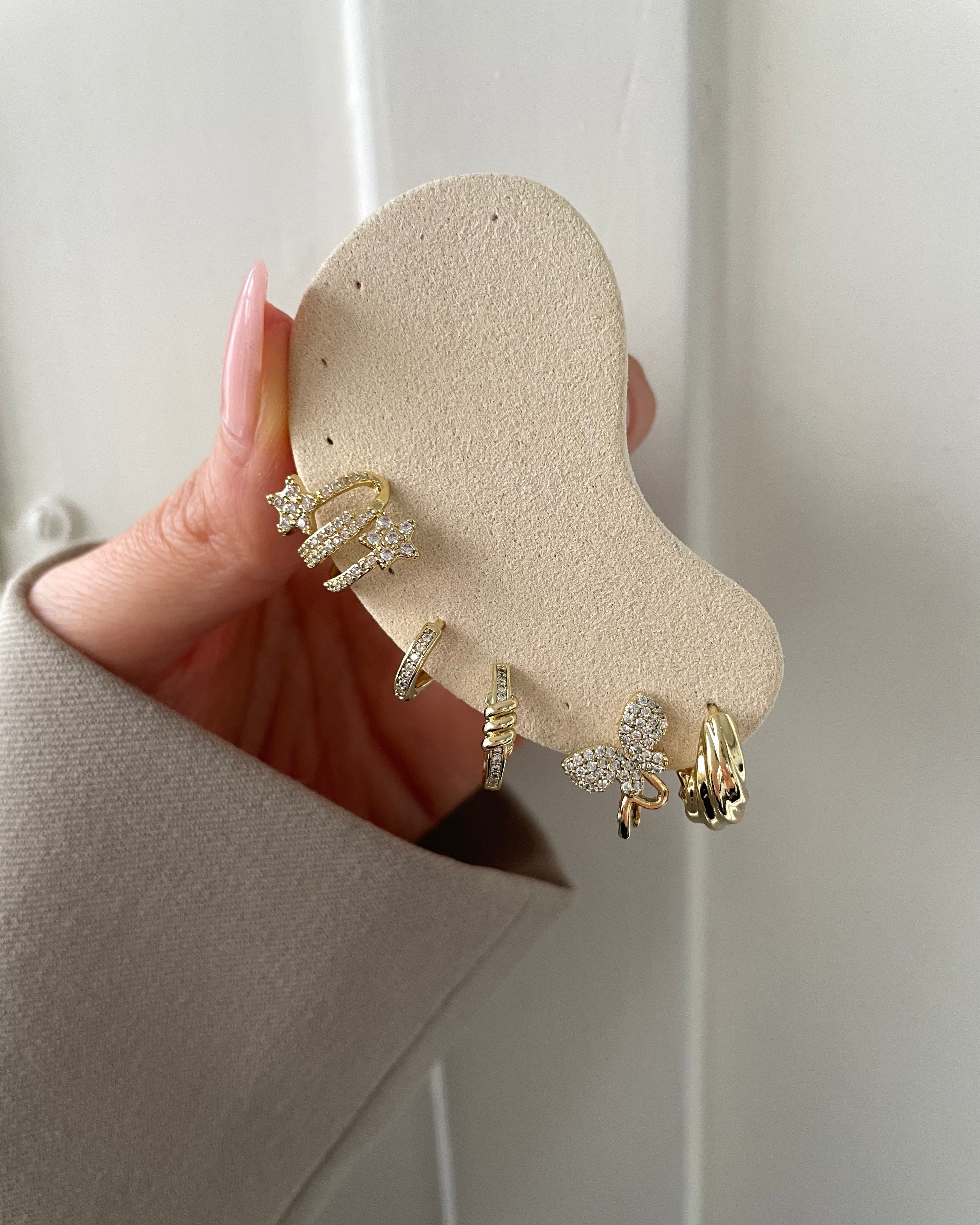 Ohrringe VIP Butterfly -14K vergoldet