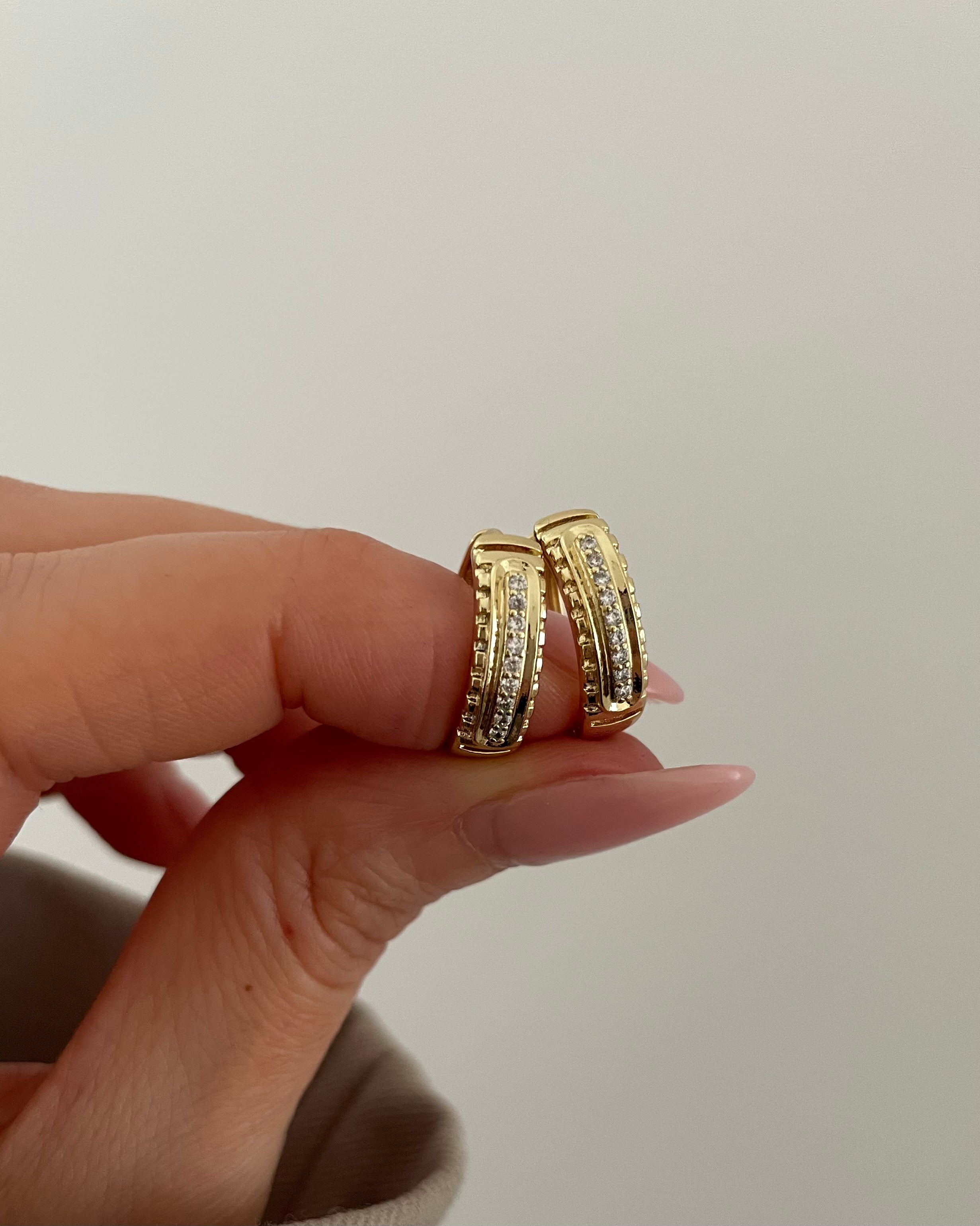 Creolen VIP Lady - 14K vergoldet