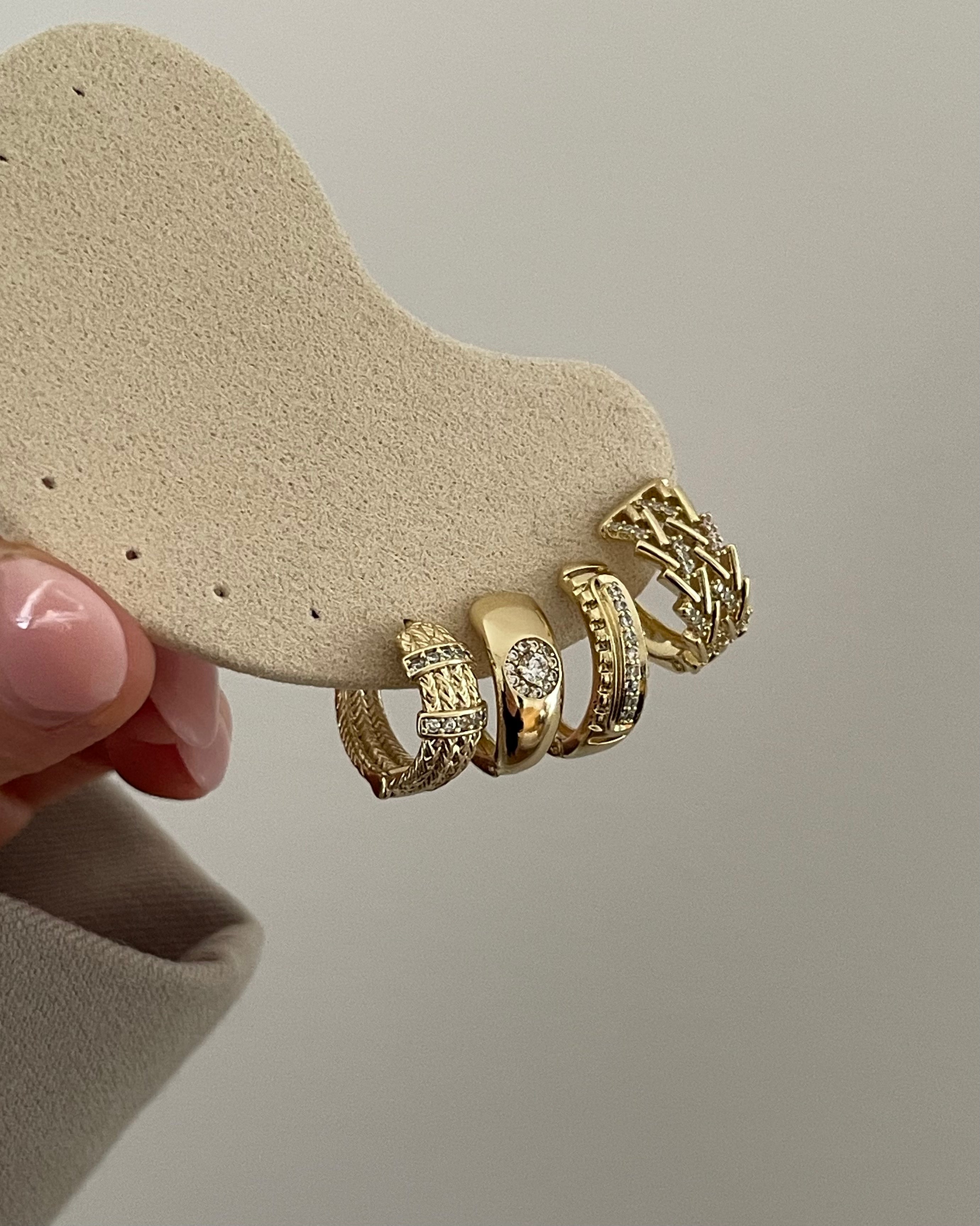 Creolen VIP Lady - 14K vergoldet