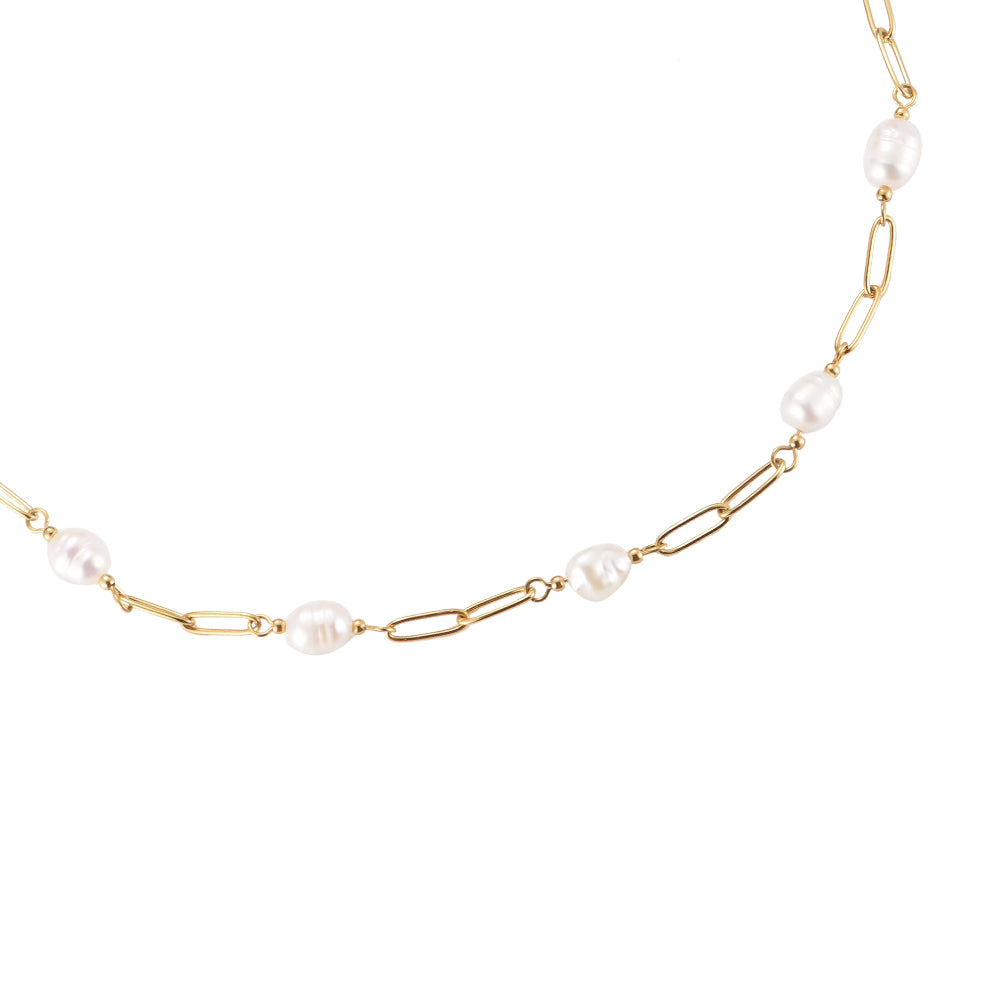 Kette Pearl Chain Gold