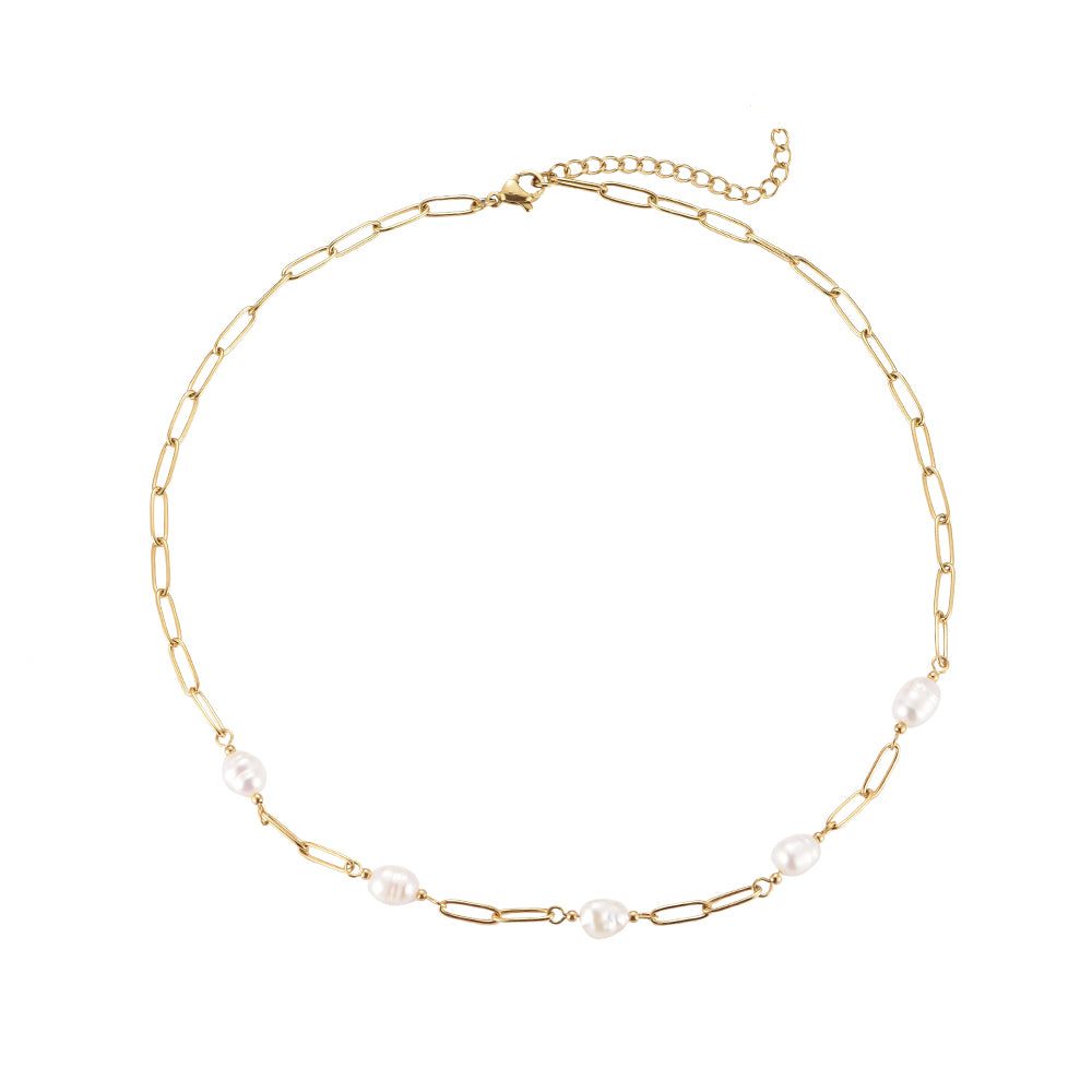 Kette Pearl Chain Gold