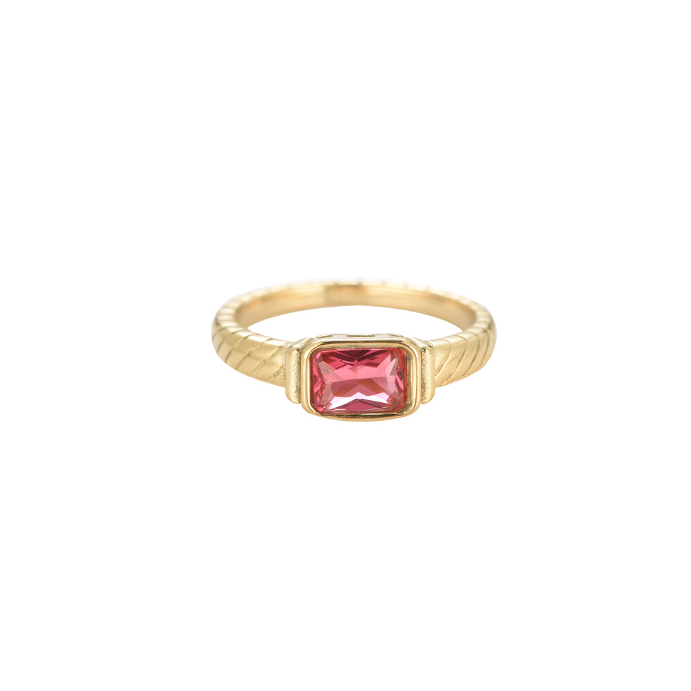 Ring Cube Love Fuchsia